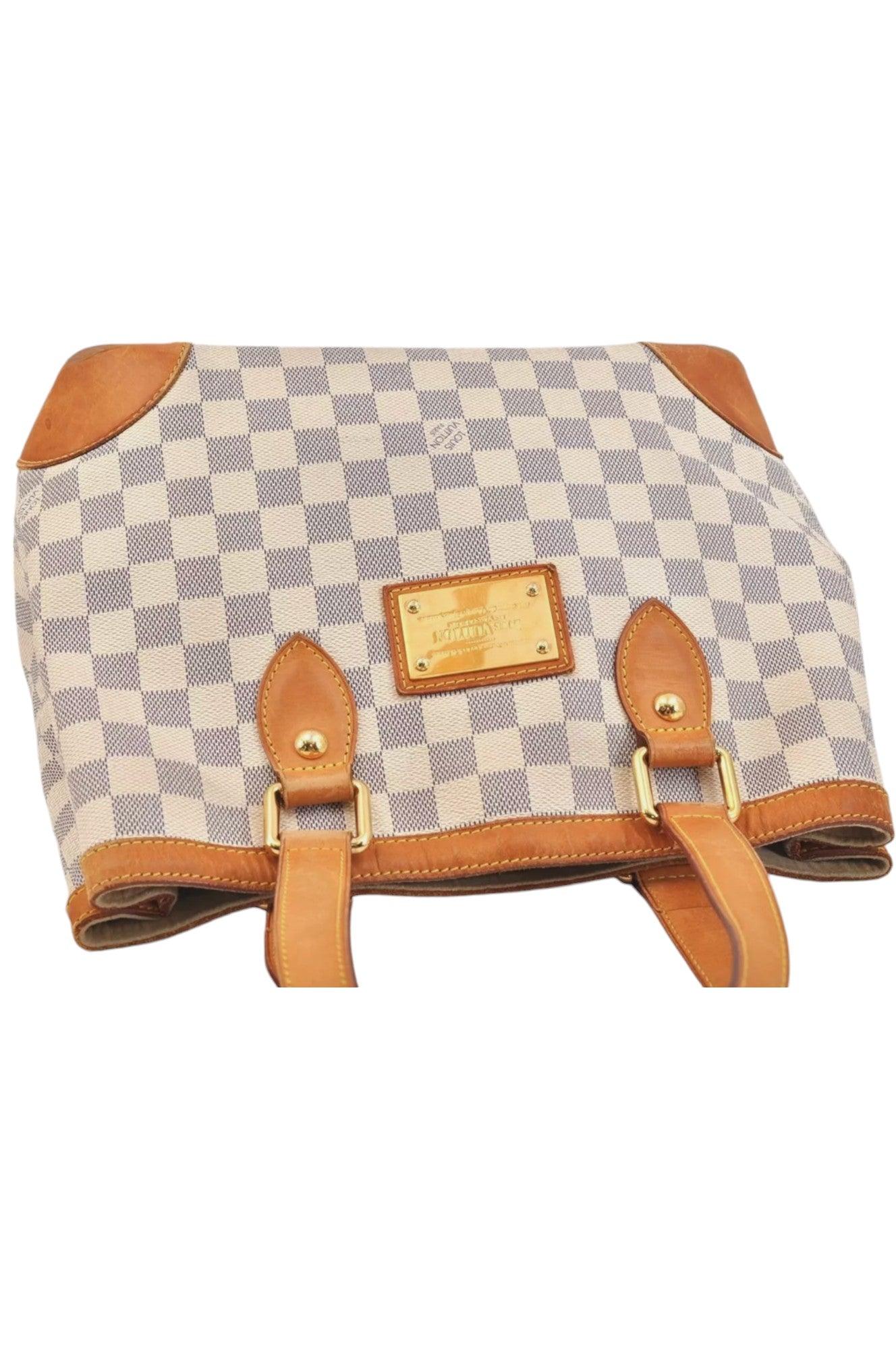 Louis Vuitton Damier Azur Hampstead PM N51207 Shoulder Tote Bag 8127K - Image 6