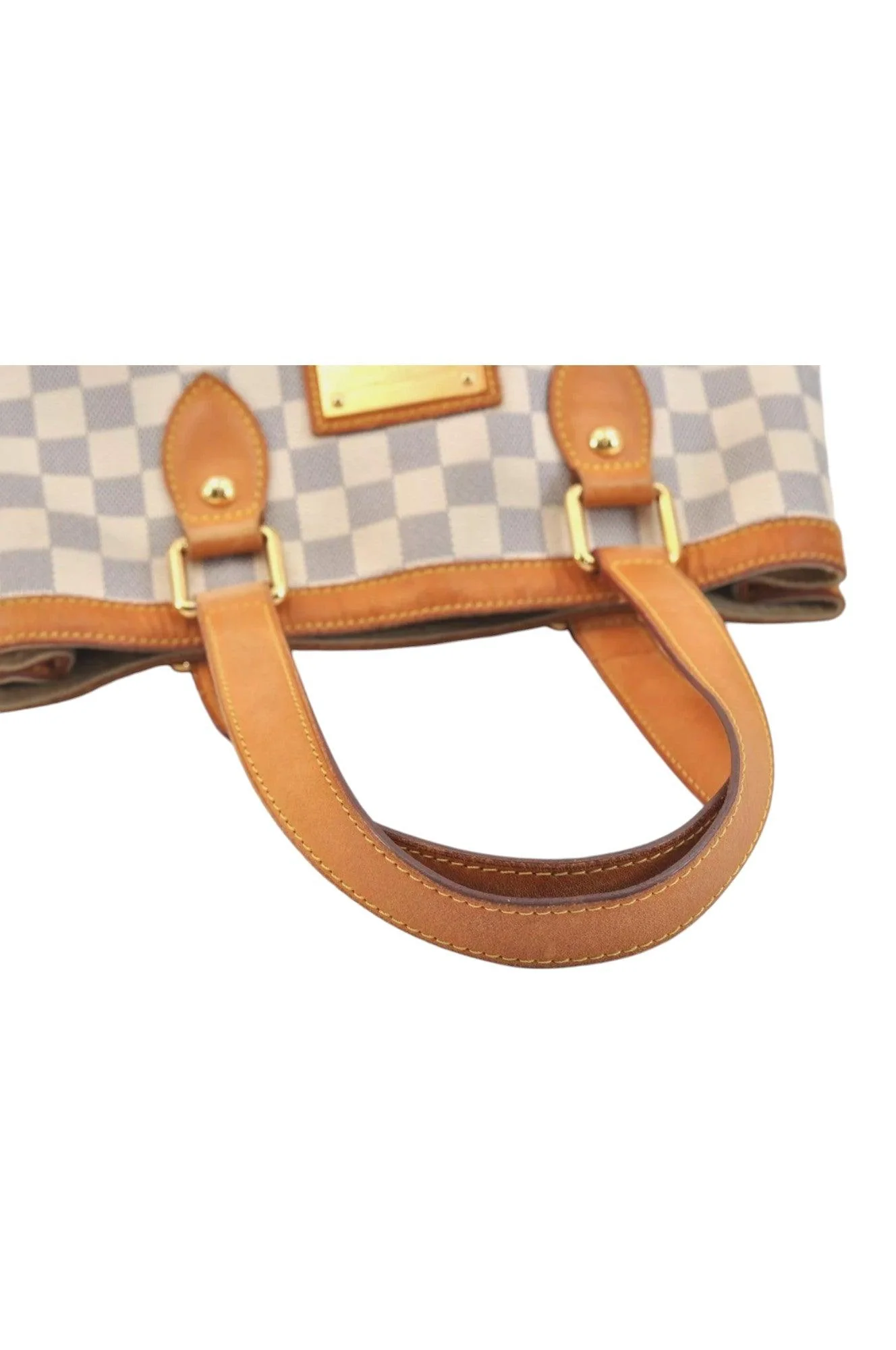 Louis Vuitton Damier Azur Hampstead PM N51207 Shoulder Tote Bag 8127K - Image 7