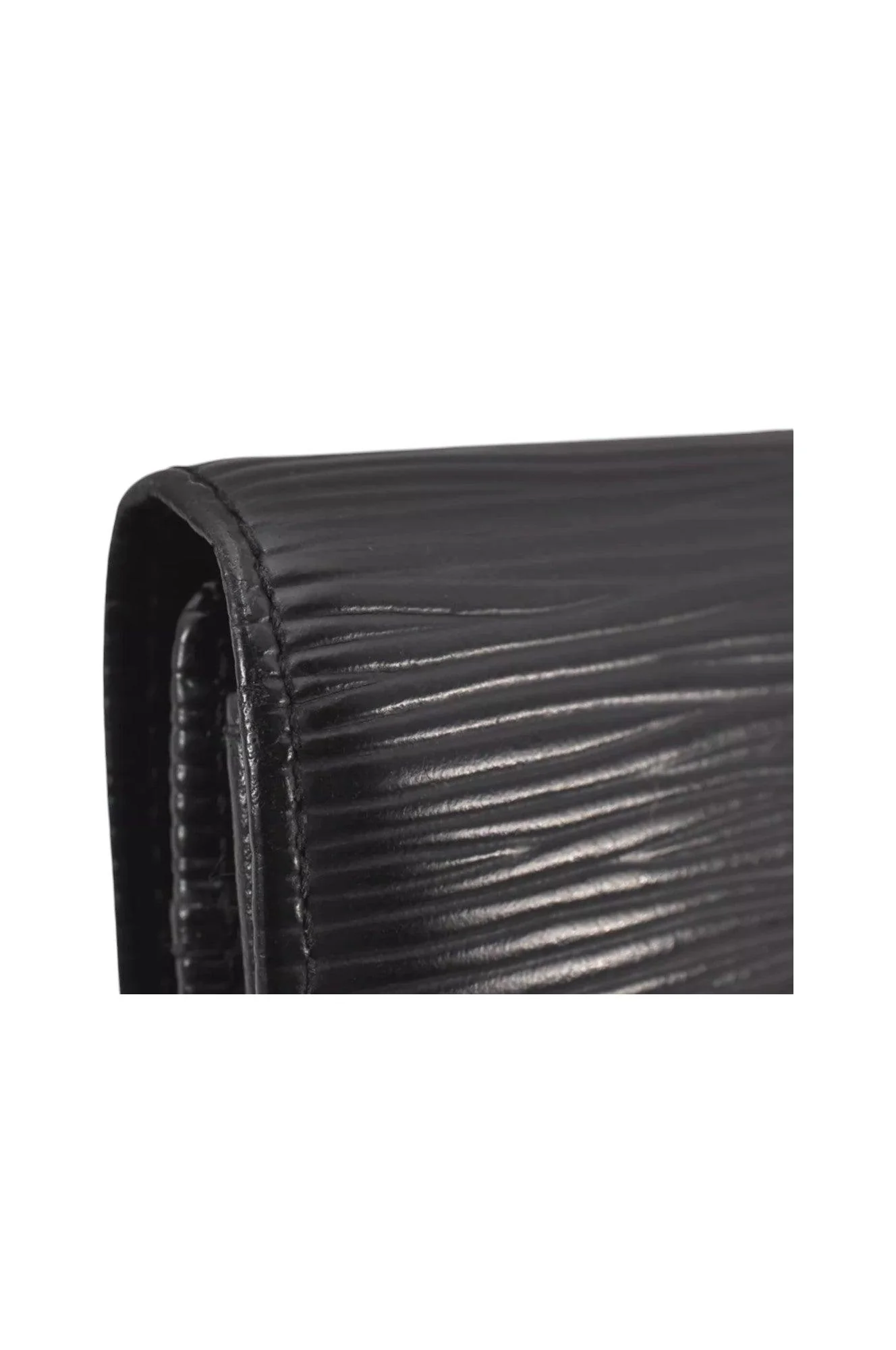 Louis Vuitton Epi Pochette Porte Monnaie Credit Wallet M63572 Black 8020K - Image 10