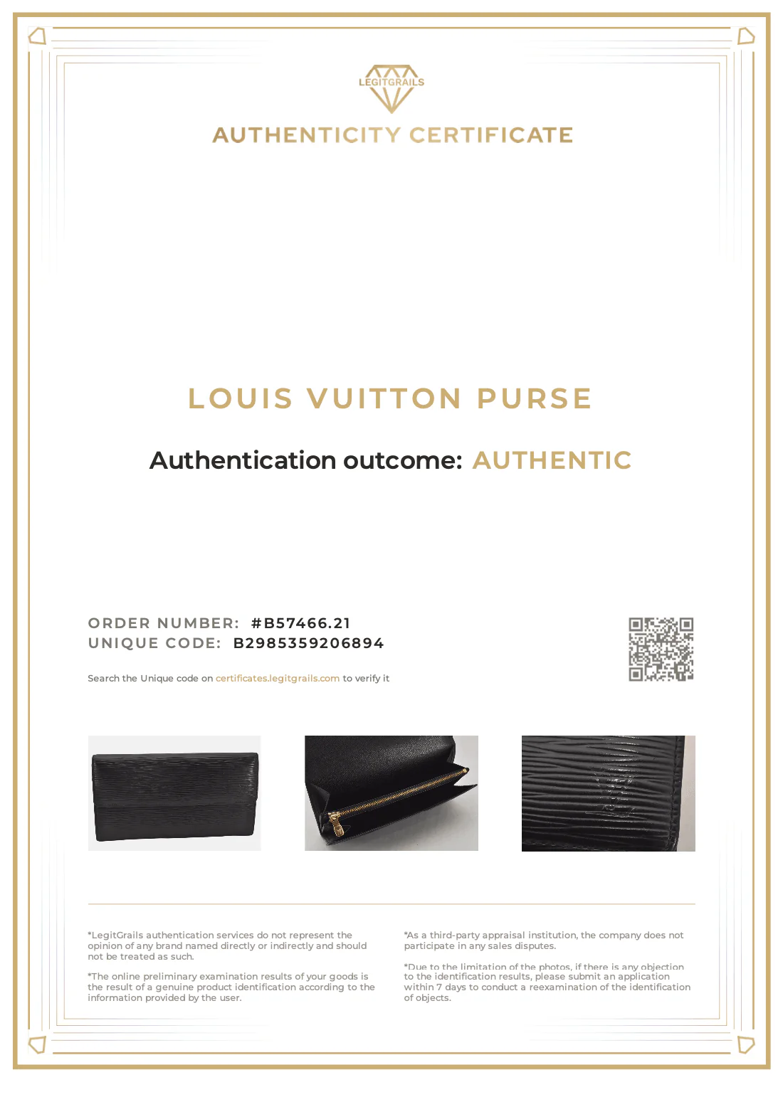 Louis Vuitton Epi Pochette Porte Monnaie Credit Wallet M63572 Black 8020K - Image 23