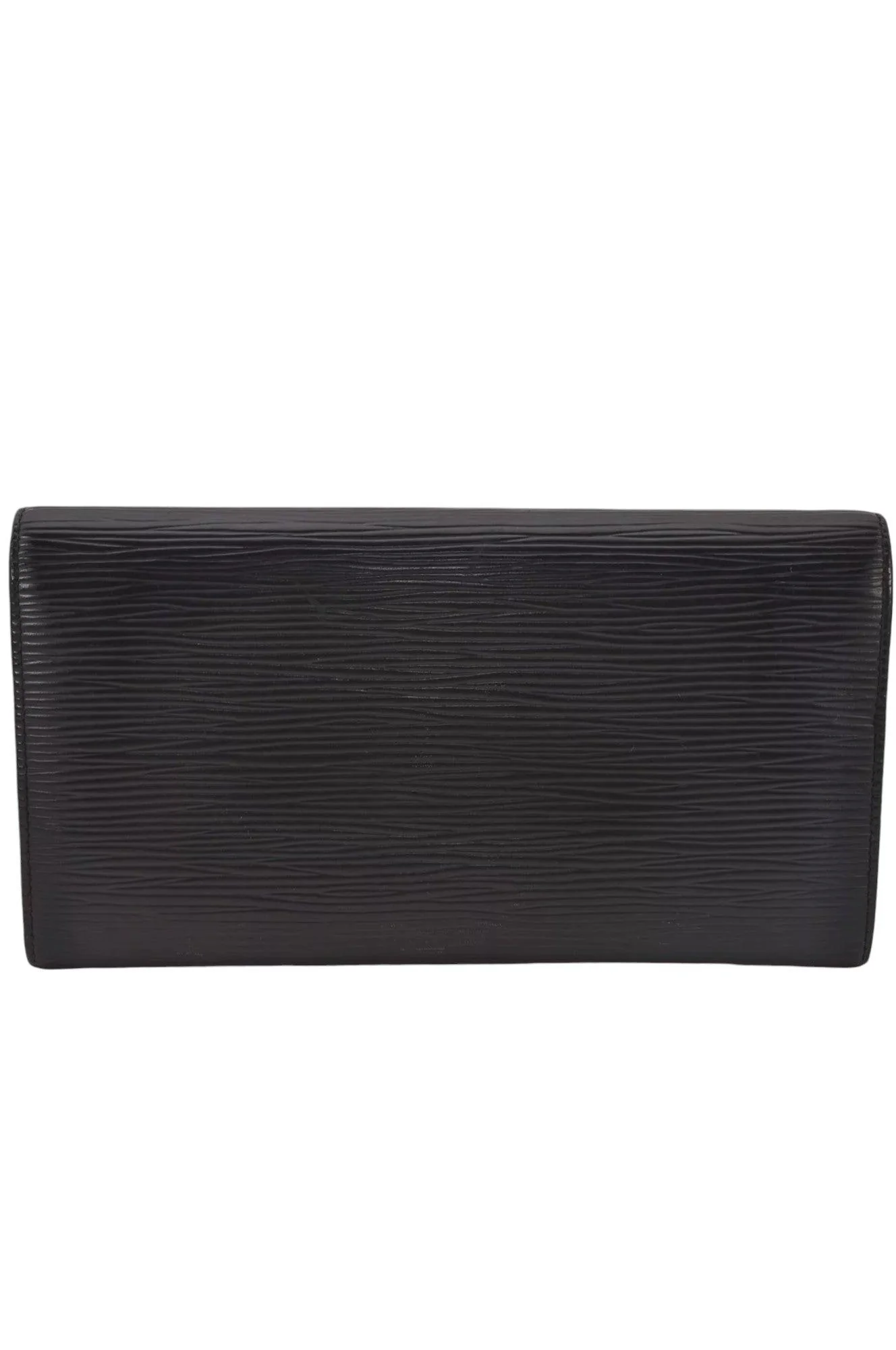 Louis Vuitton Epi Pochette Porte Monnaie Credit Wallet M63572 Black 8020K - Image 3