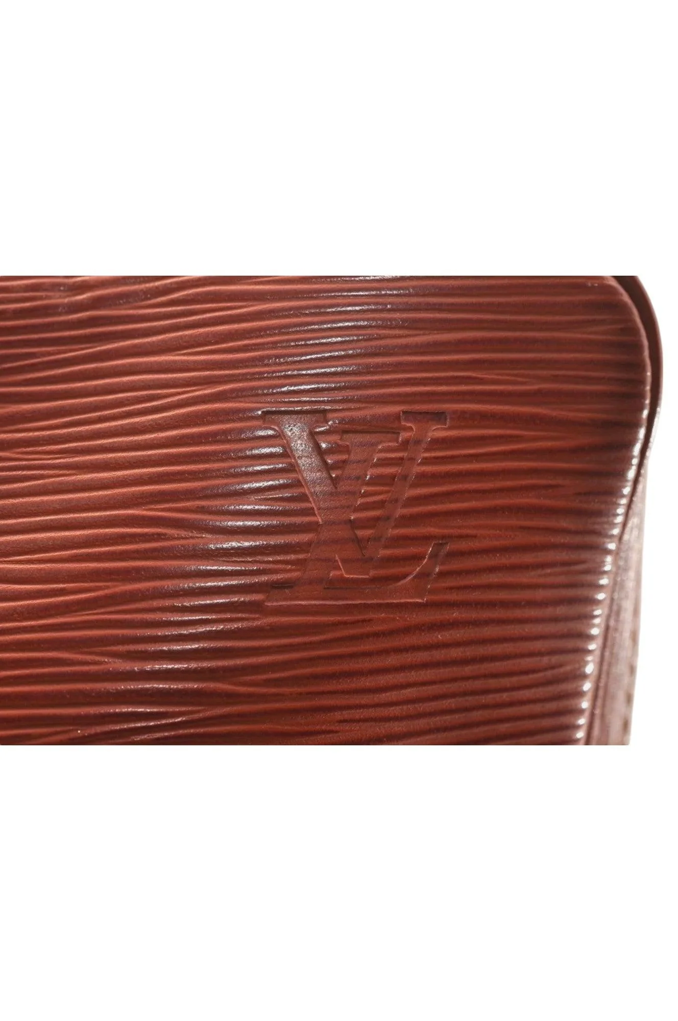 Louis Vuitton Epi Porte Documents Voyage Briefcase M54473 Brown 6978K - Image 11