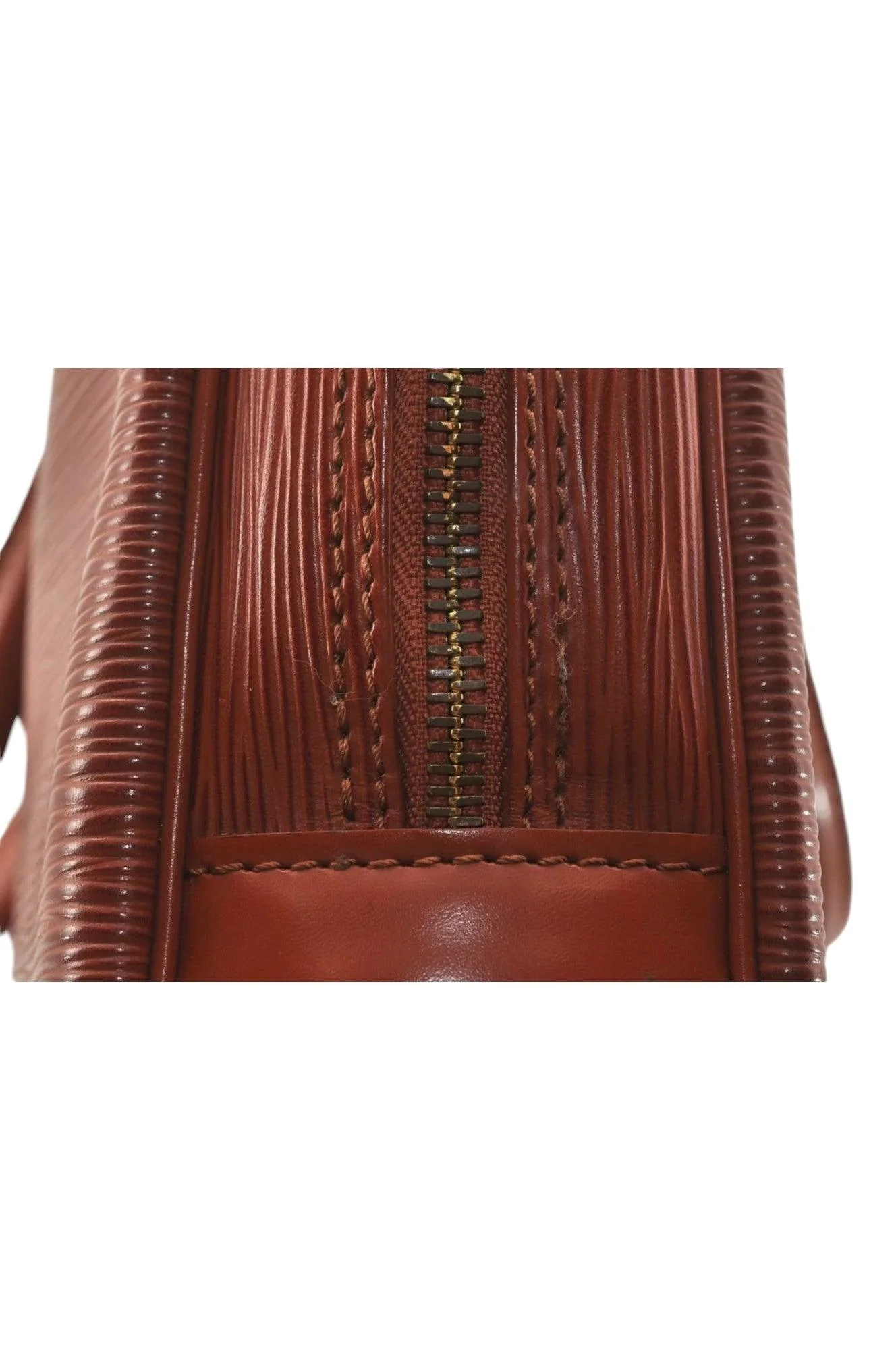 Louis Vuitton Epi Porte Documents Voyage Briefcase M54473 Brown 6978K - Image 14