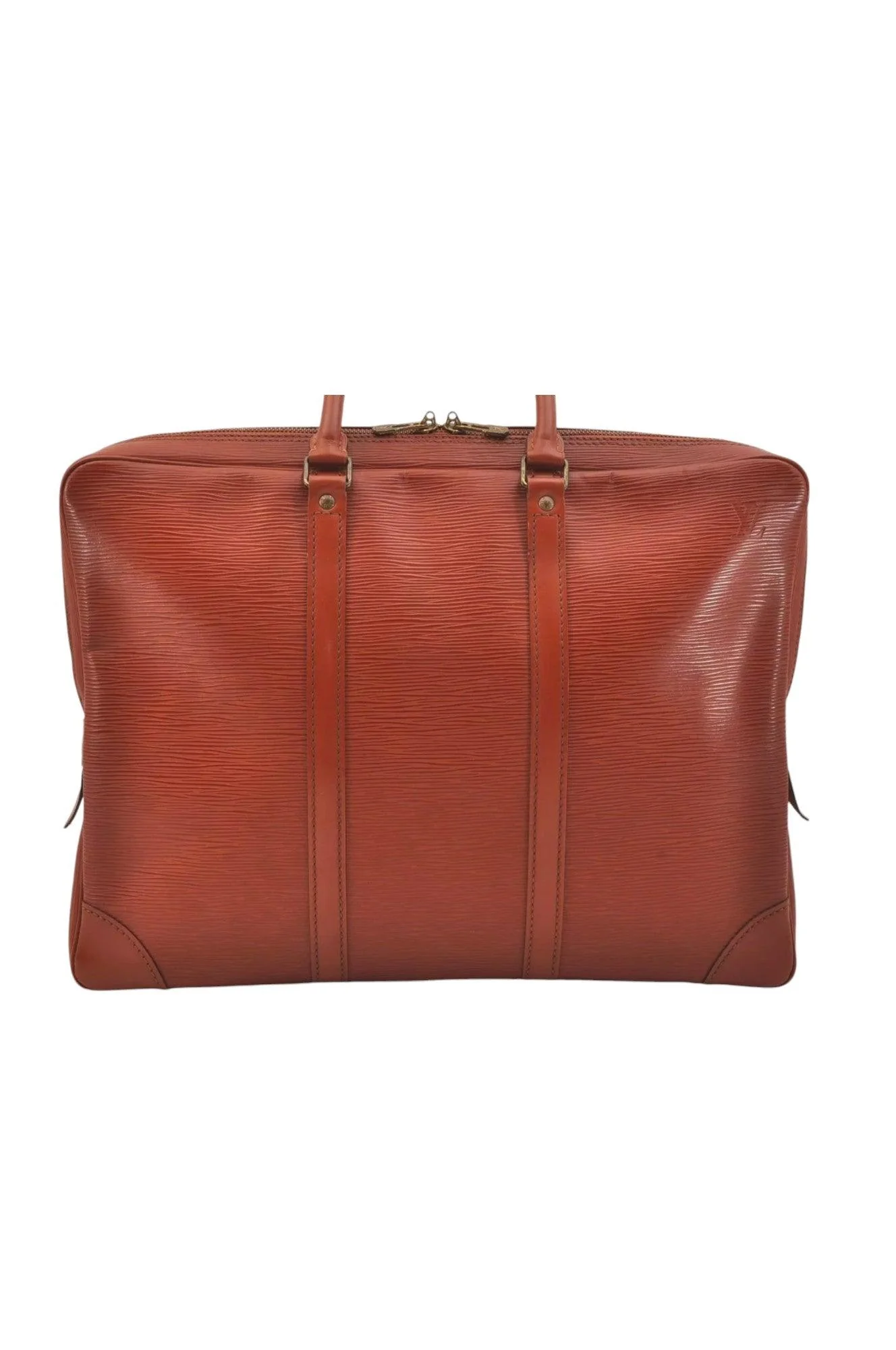 Louis Vuitton Epi Porte Documents Voyage Briefcase M54473 Brown 6978K - Image 2