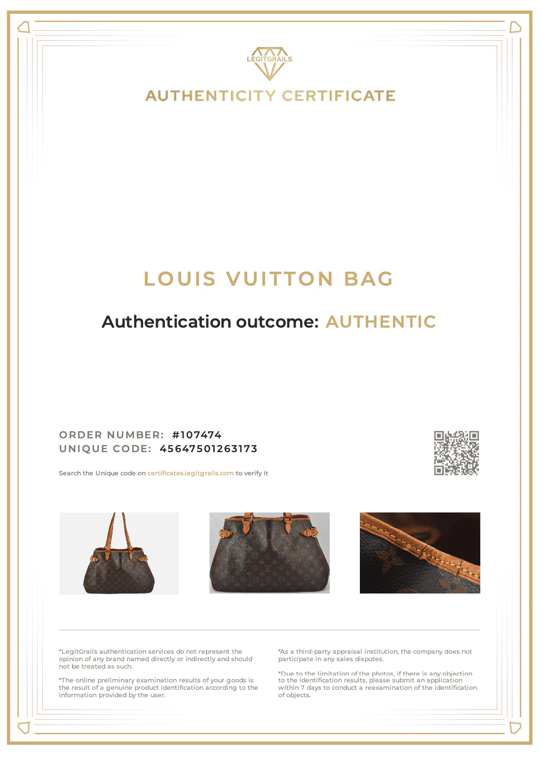 Louis Vuitton Monogram Batignolles Horizontal Tote Bag M51154 LV 7729K - Image 23