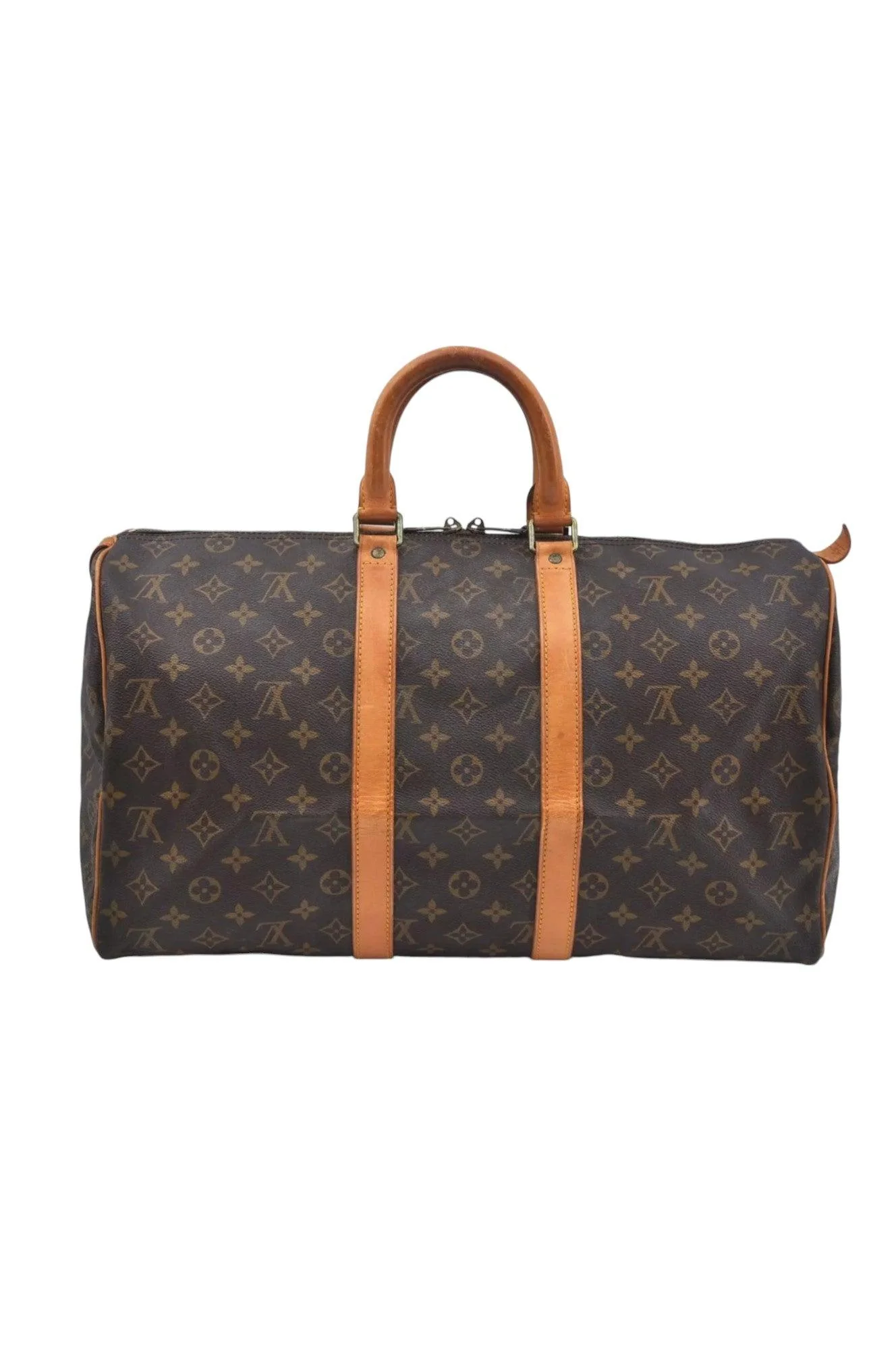 Louis Vuitton Monogram Keepall 45 Travel Boston Bag M41428 LV L0773 - Image 2