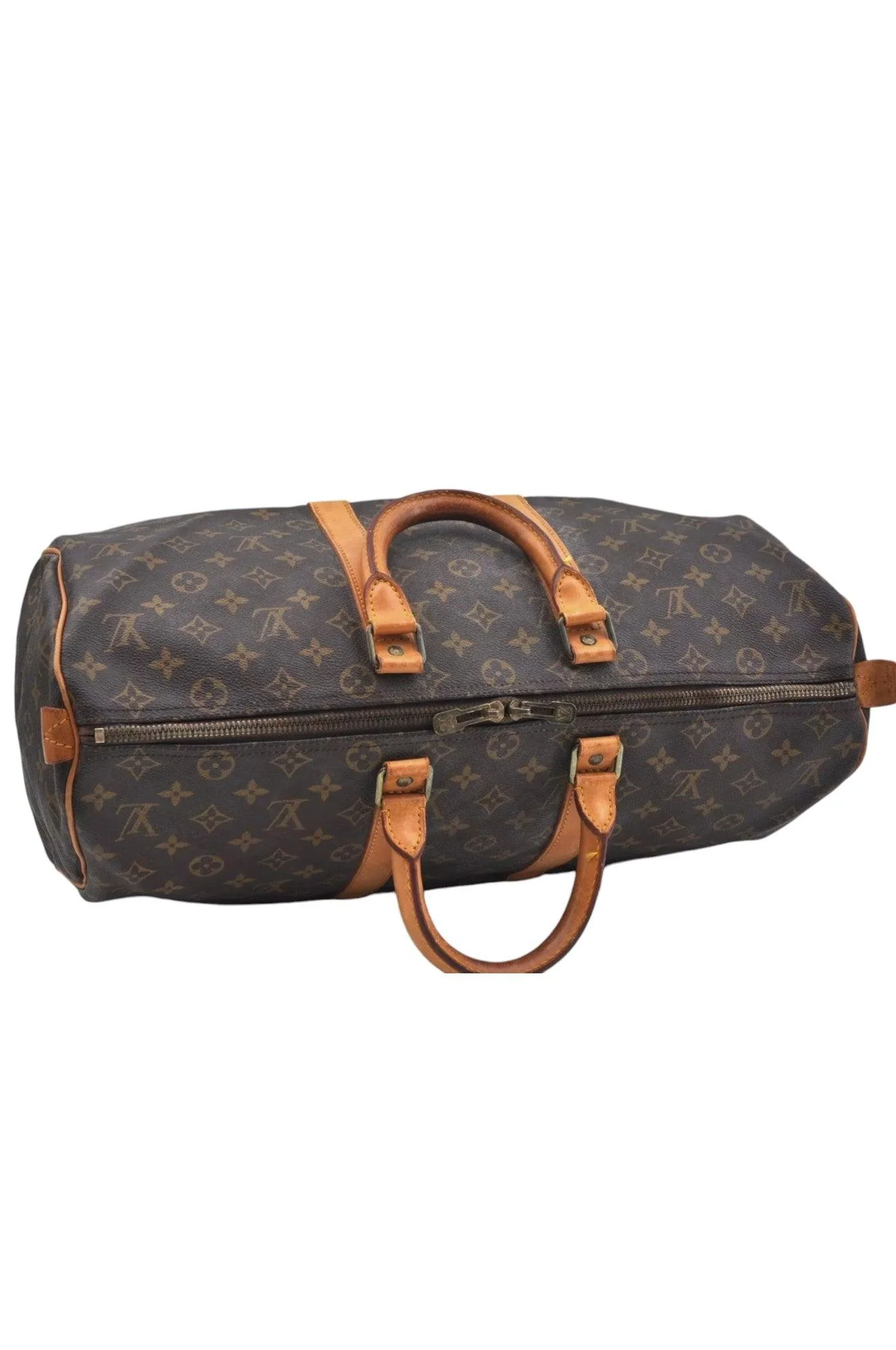 Louis Vuitton Monogram Keepall 45 Travel Boston Bag M41428 LV L0773 - Image 5