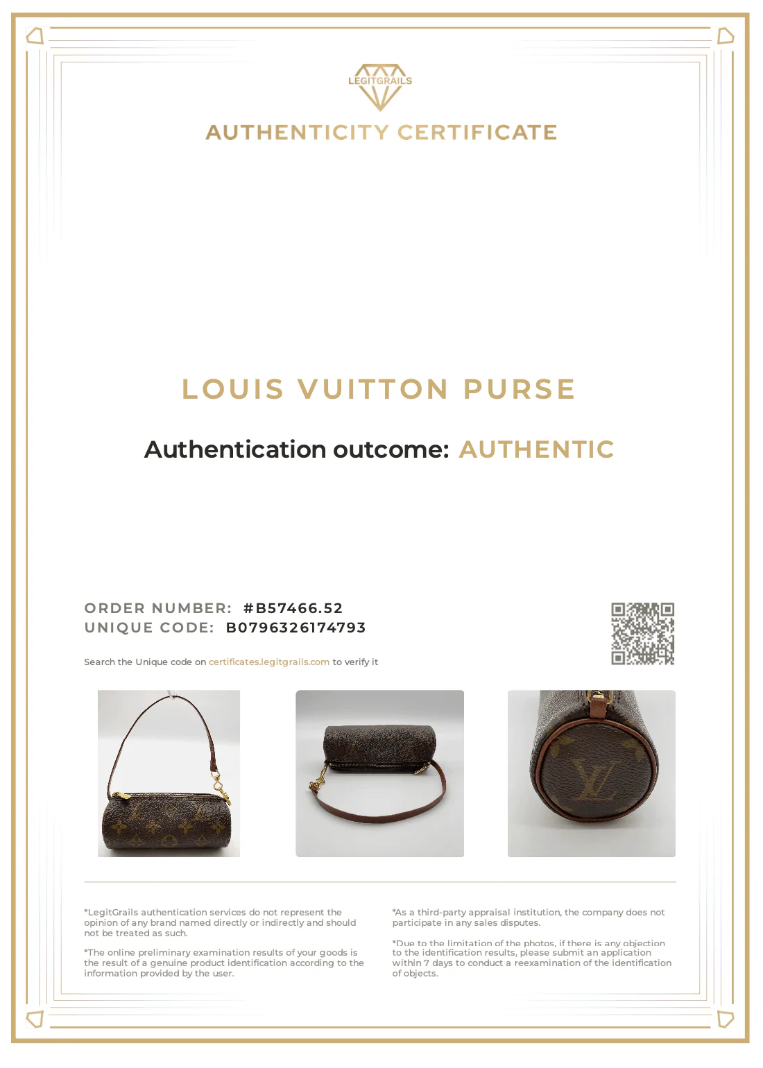 Louis Vuitton Monogram Papillon Pouch NS080867 - Image 20