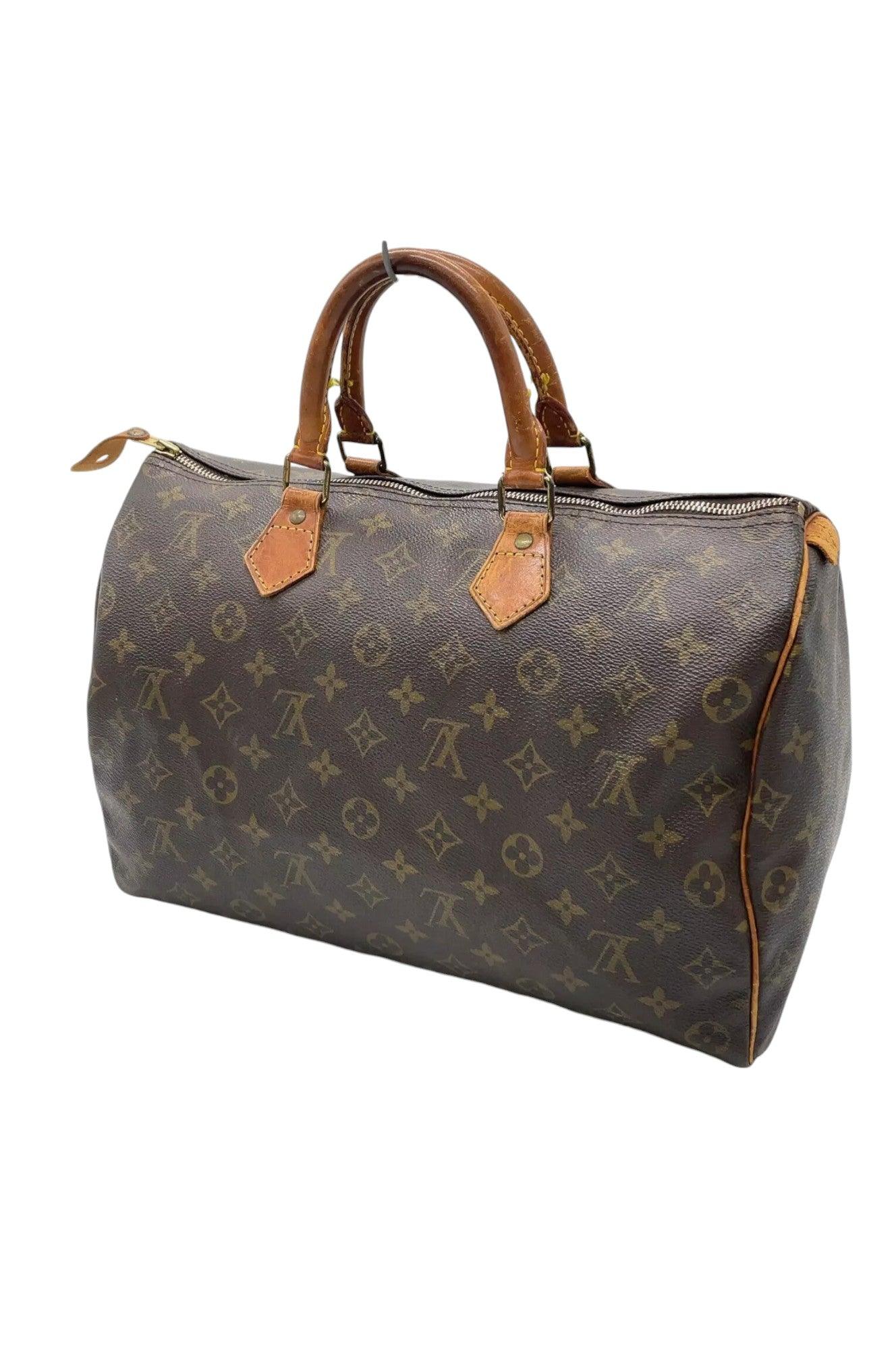 Louis Vuitton Monogram Speedy 35 M41524 Handbag BA080013 - Image 4