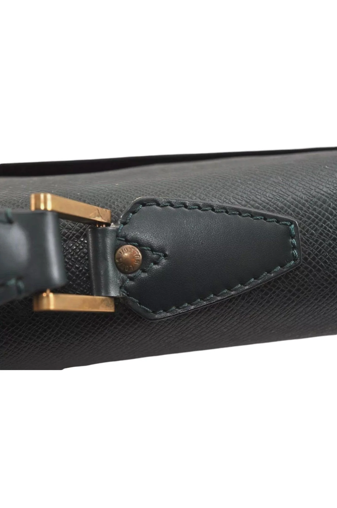 Louis Vuitton Taiga Serviette Kourad Briefcase Green M30074 LV 8936K - Image 13