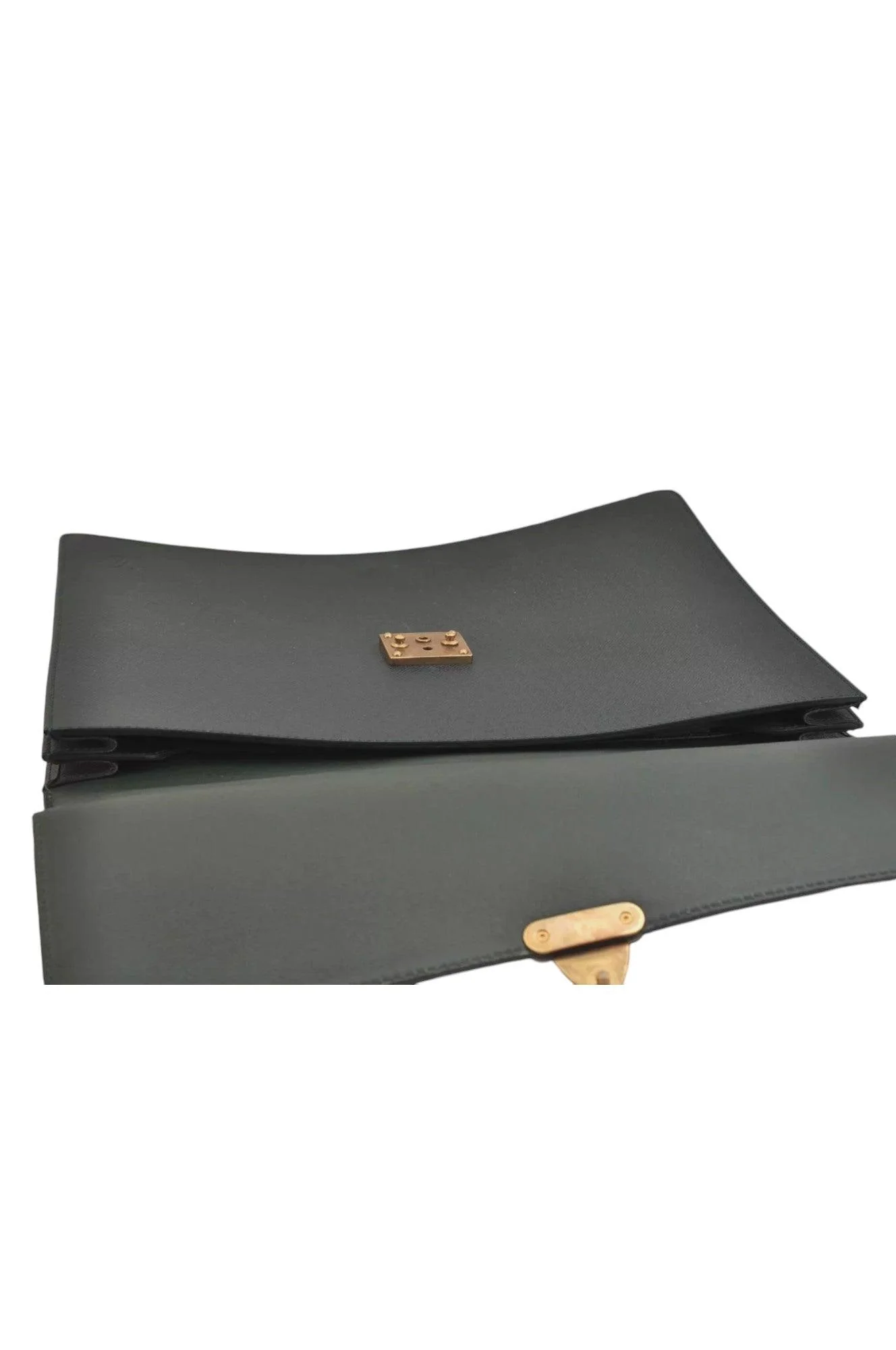Louis Vuitton Taiga Serviette Kourad Briefcase Green M30074 LV 8936K - Image 16
