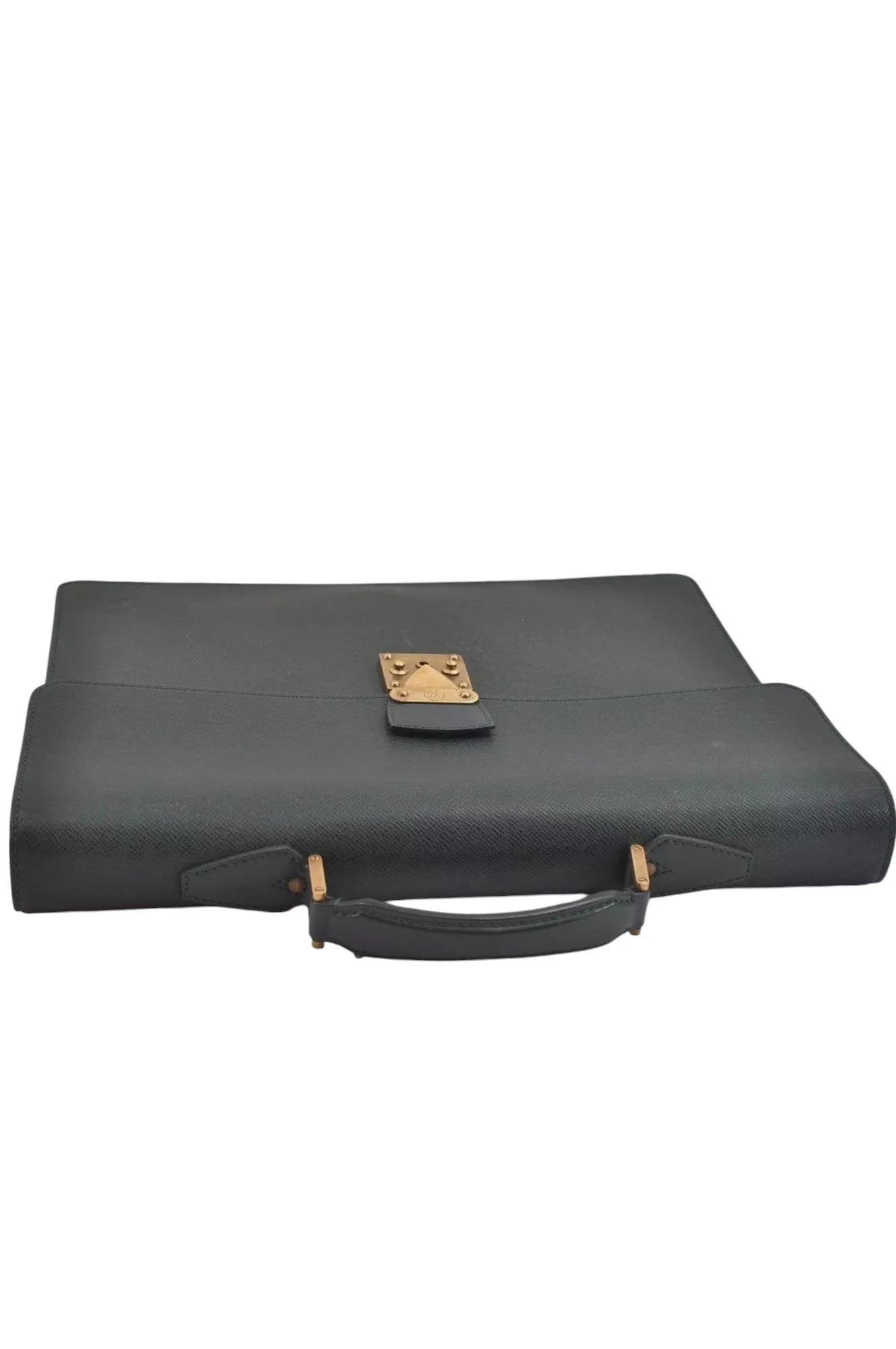 Louis Vuitton Taiga Serviette Kourad Briefcase Green M30074 LV 8936K - Image 7