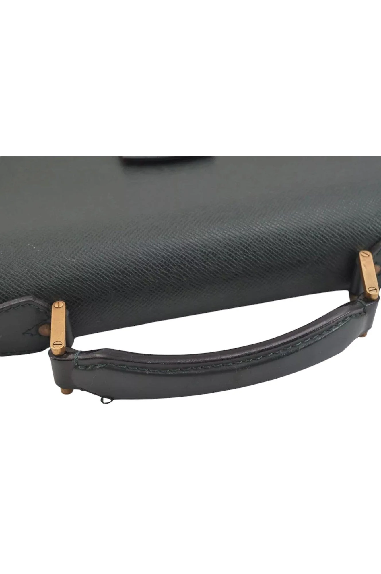 Louis Vuitton Taiga Serviette Kourad Briefcase Green M30074 LV 8936K - Image 8