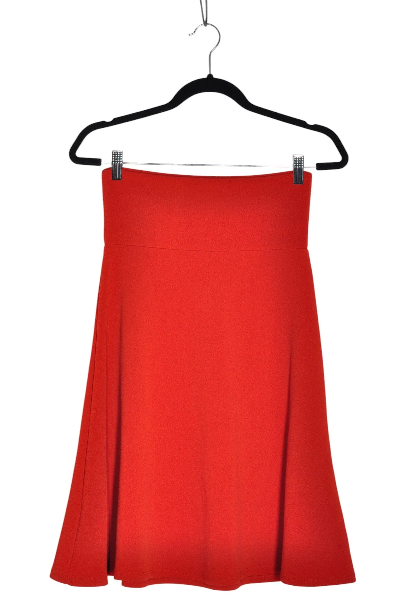 LULAROE Women A-Line Skirts Regular fit in Red - S