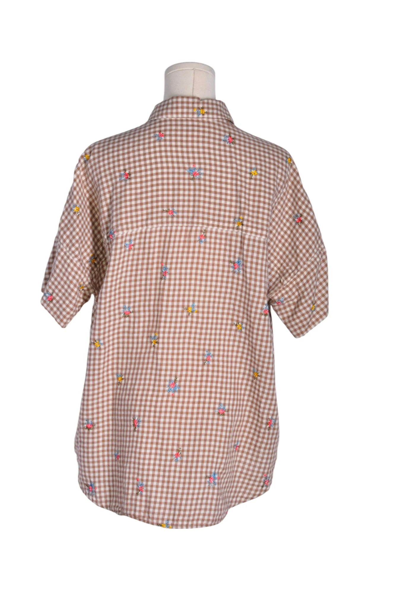 MADEWELL Women Button Down Tops Regular fit in Brown - S - Image 2
