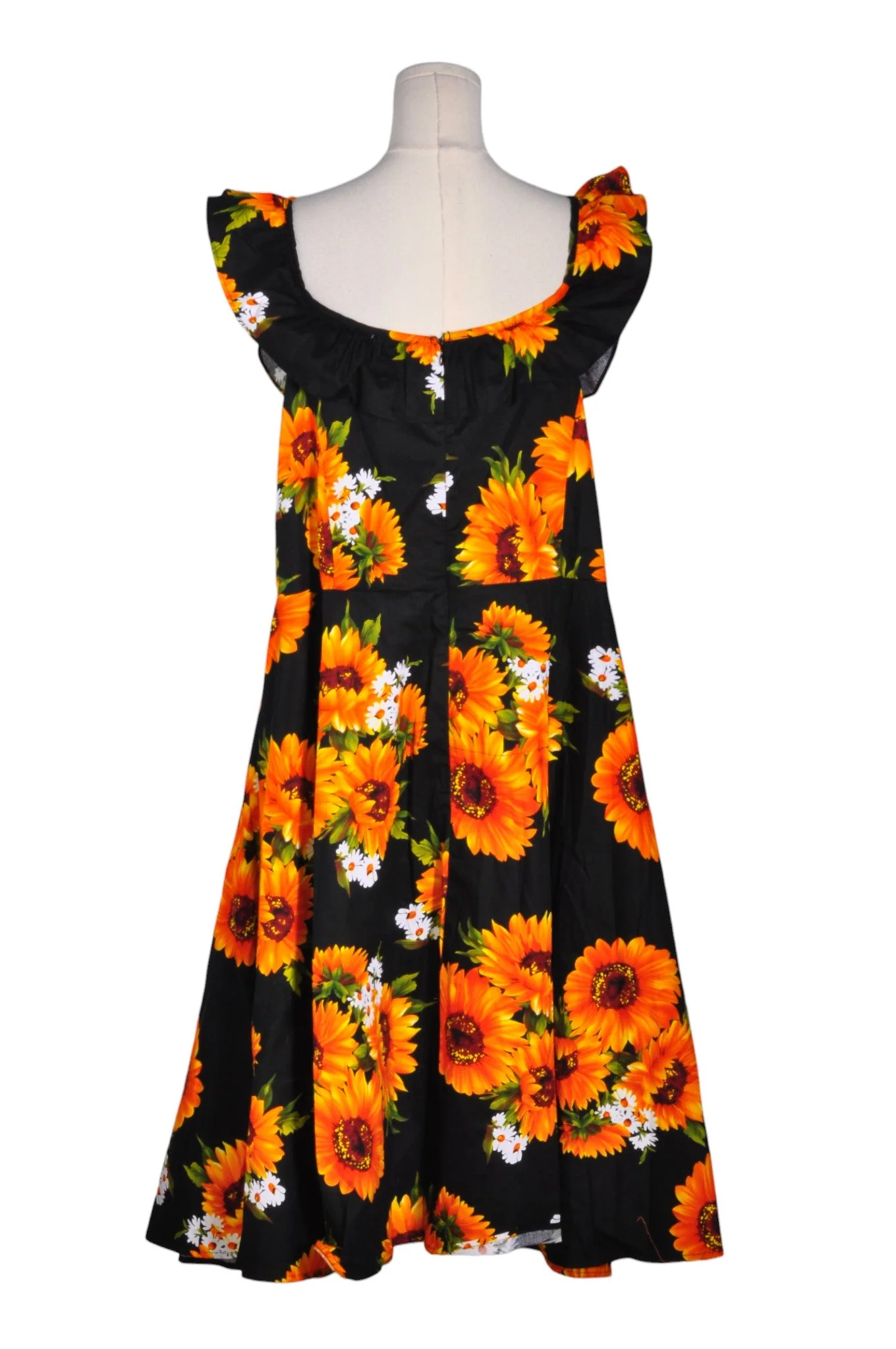 MAGNOLIA PLACE Women A-Line Dresses Regular fit in Orange - 2XL - Image 2