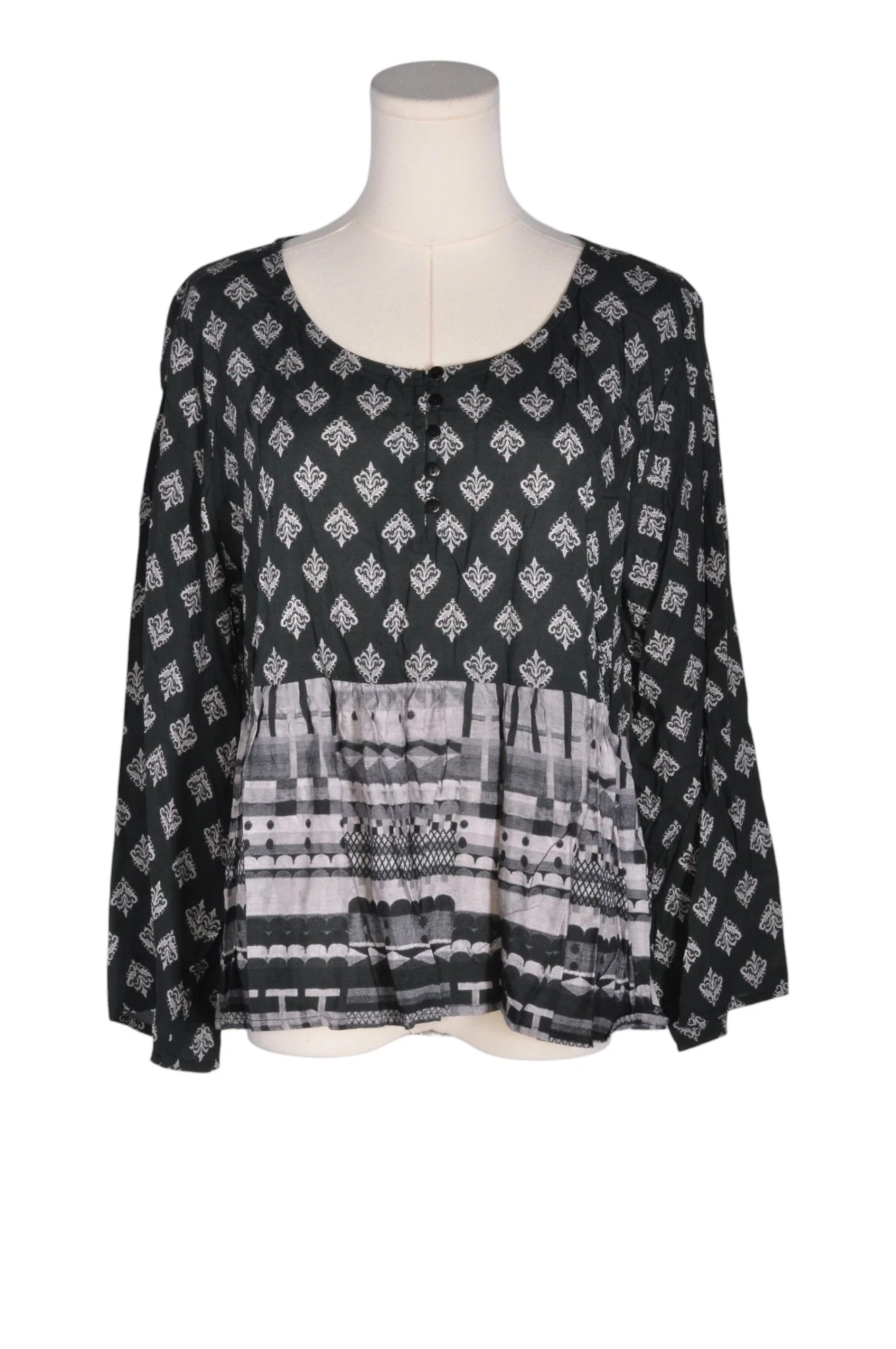 MAHILA Women Blouses Regular fit in Black - S, L