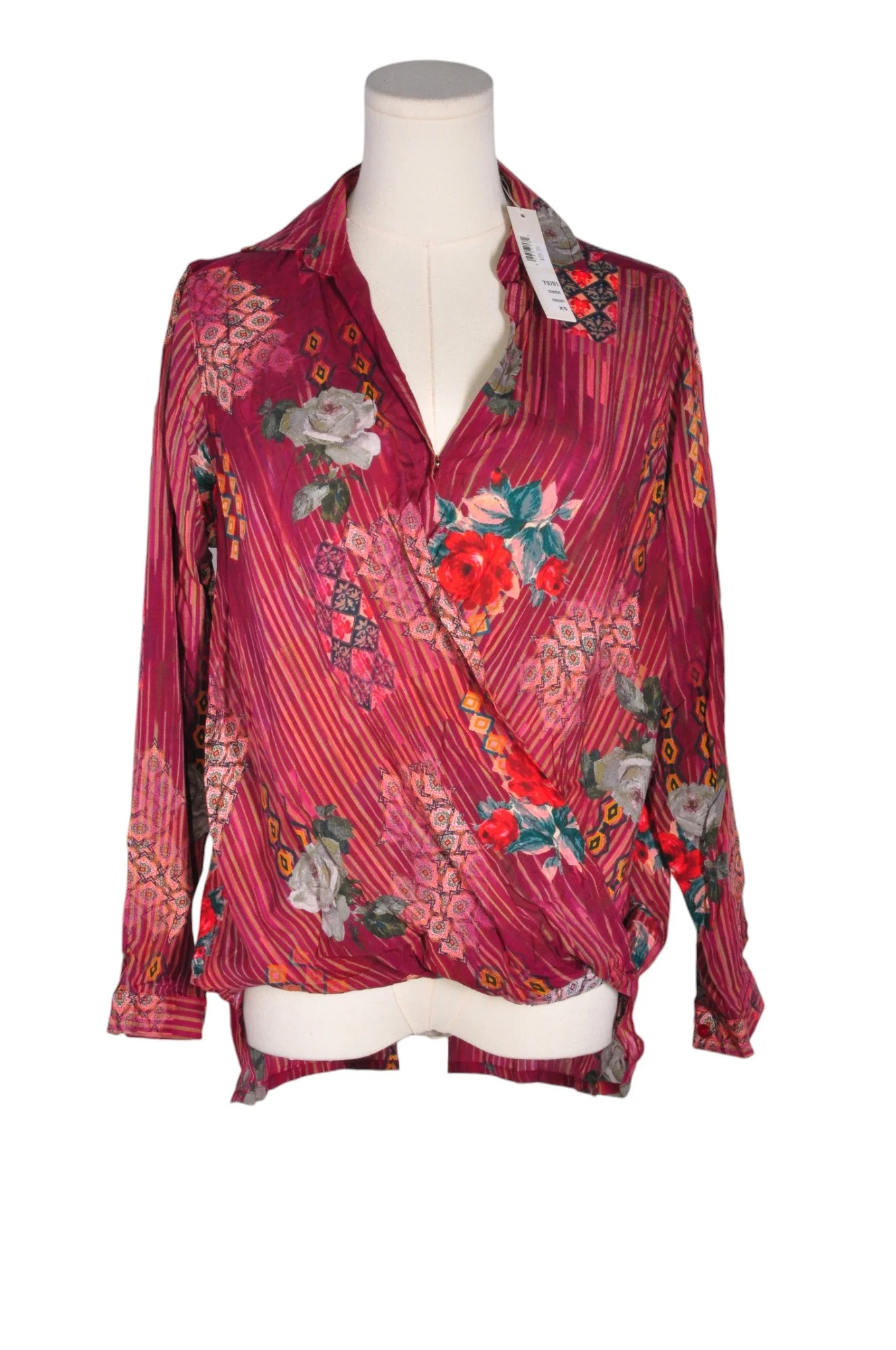 MAHILA Women Blouses Regular fit in Red - XS, S, M