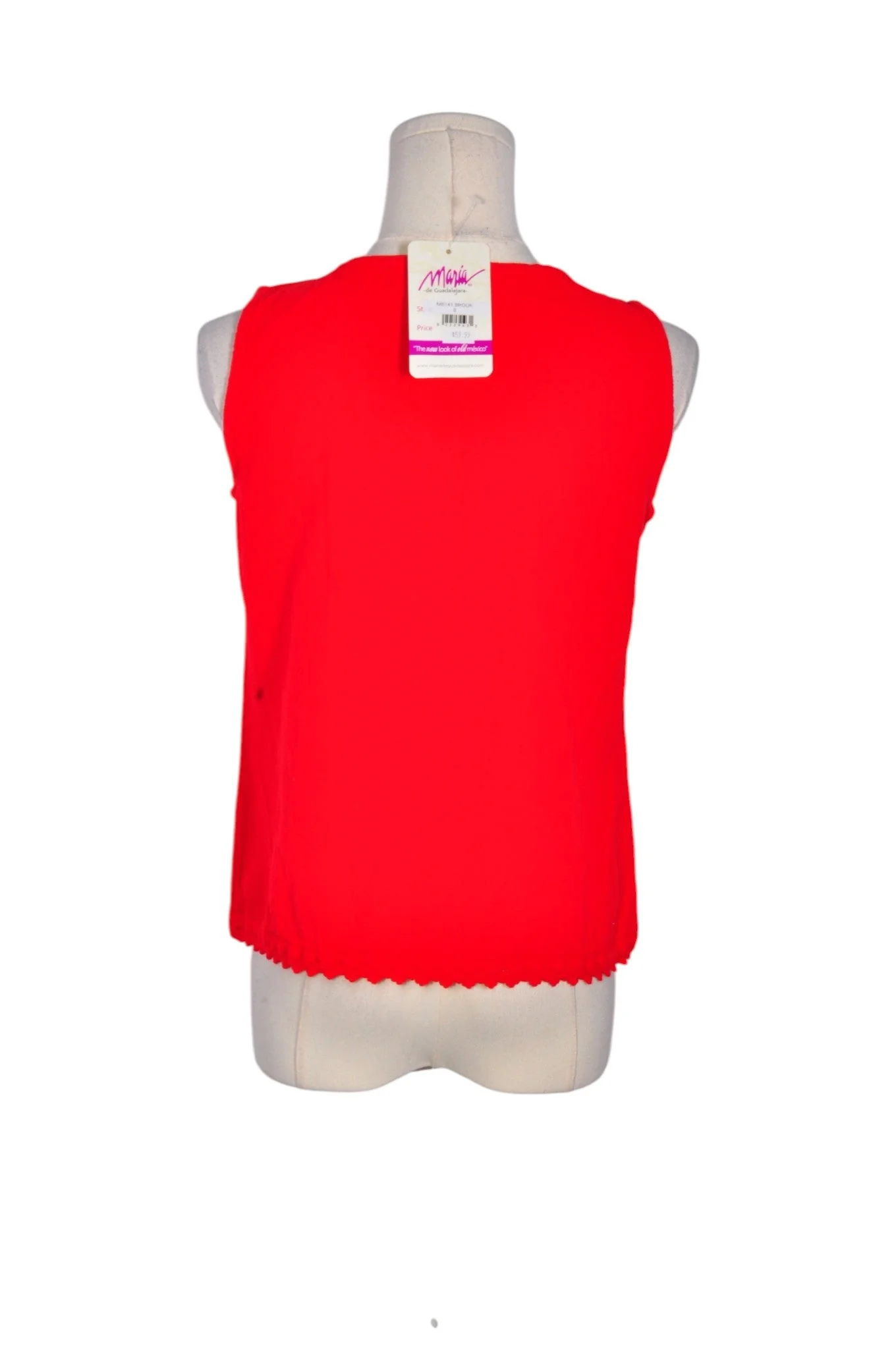 MARIA Women Tank Tops Regular fit in Red - 0, 2 - Image 2
