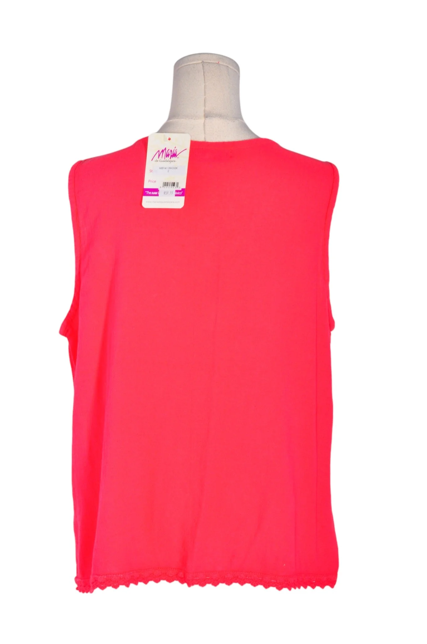 MARIA Women Tank Tops Regular fit in Red - 2 - Image 2