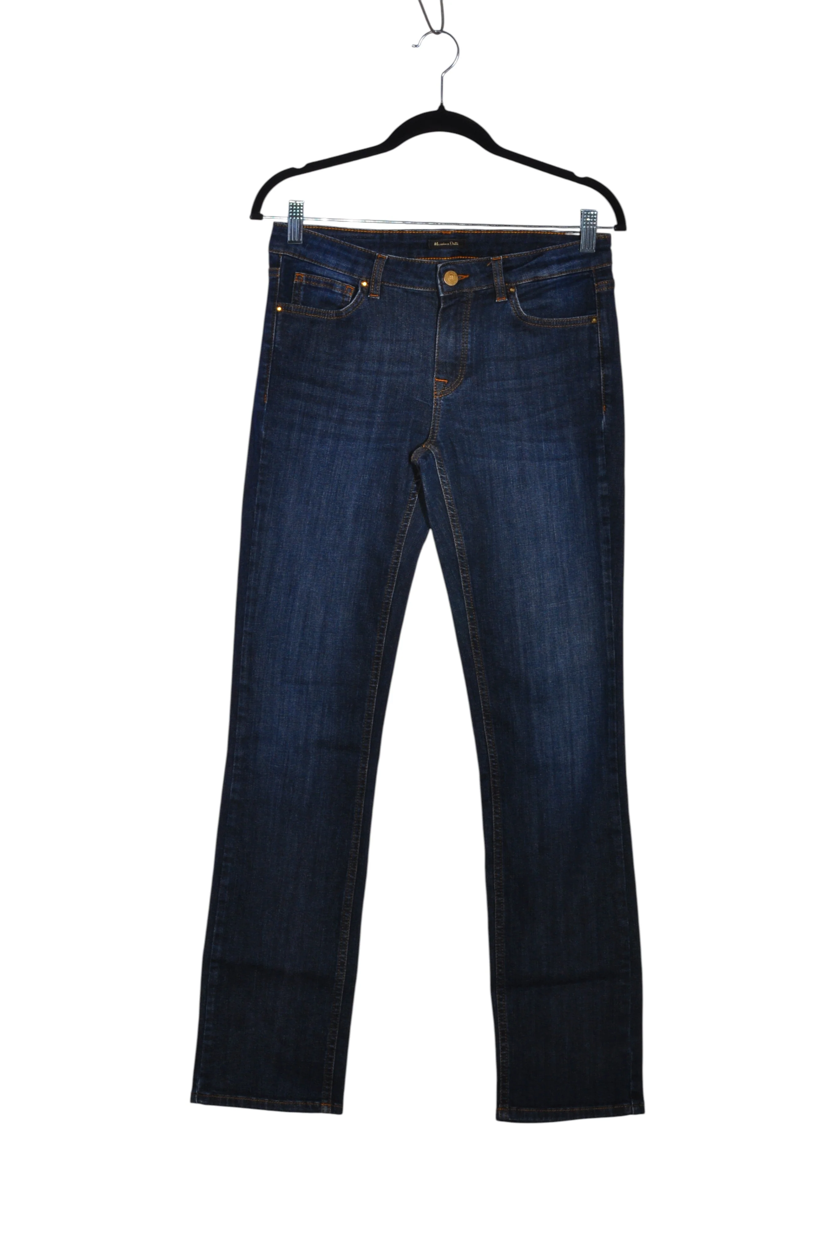 MASSIMO DUTTI Women Straight-Legged Jeans Regular fit in Blue - 8