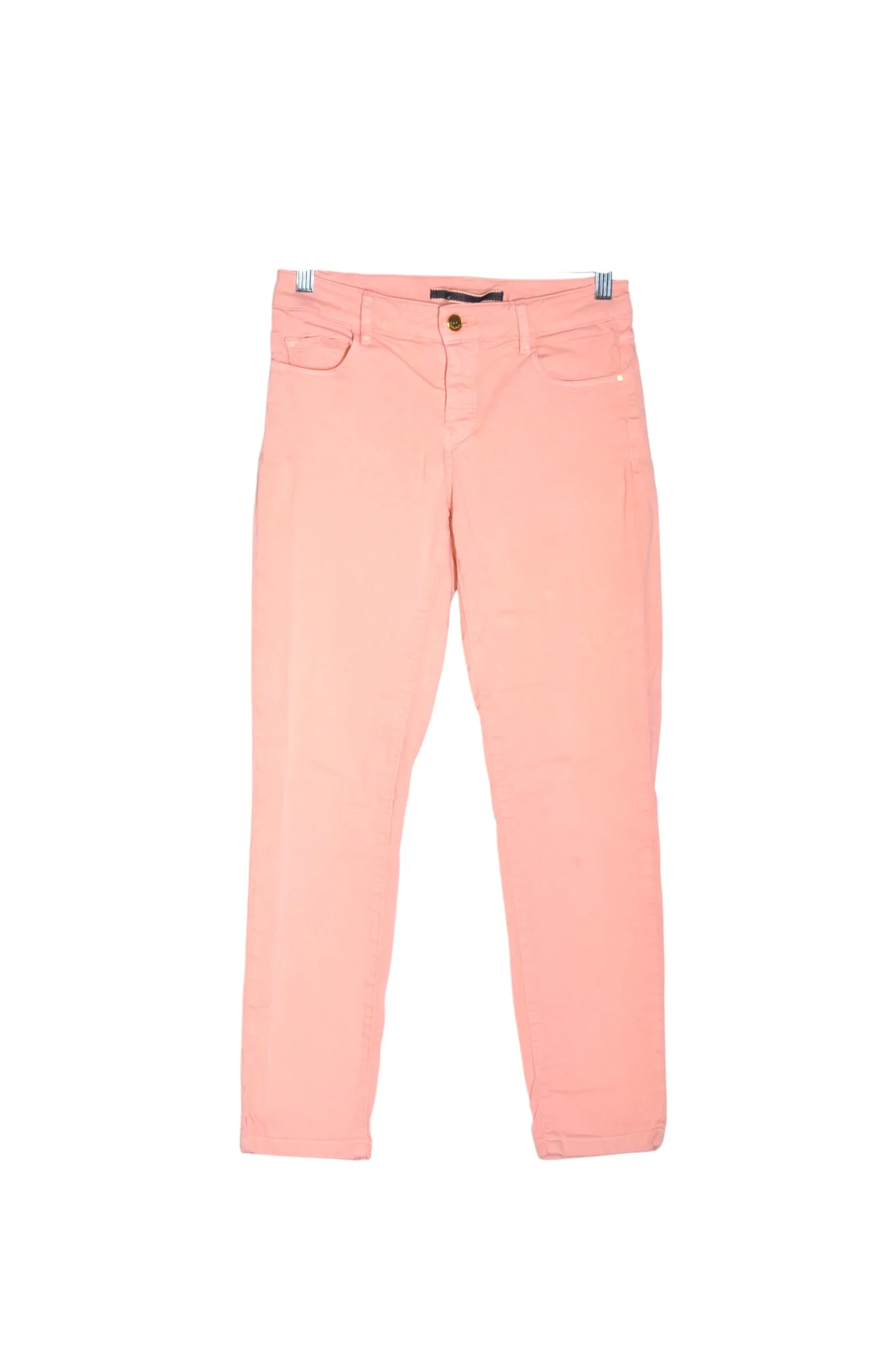 MASSIMO DUTTI Women Work Pants Regular fit in Pink - 4