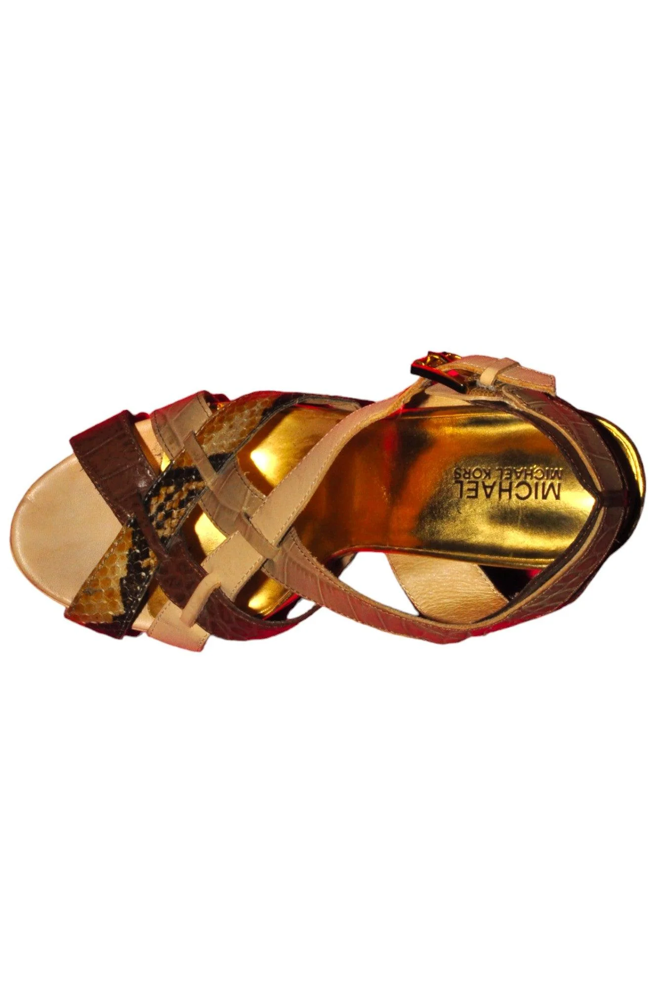 MICHAEL KORS Women Sandals Regular fit in Brown - 8.5 - Image 3