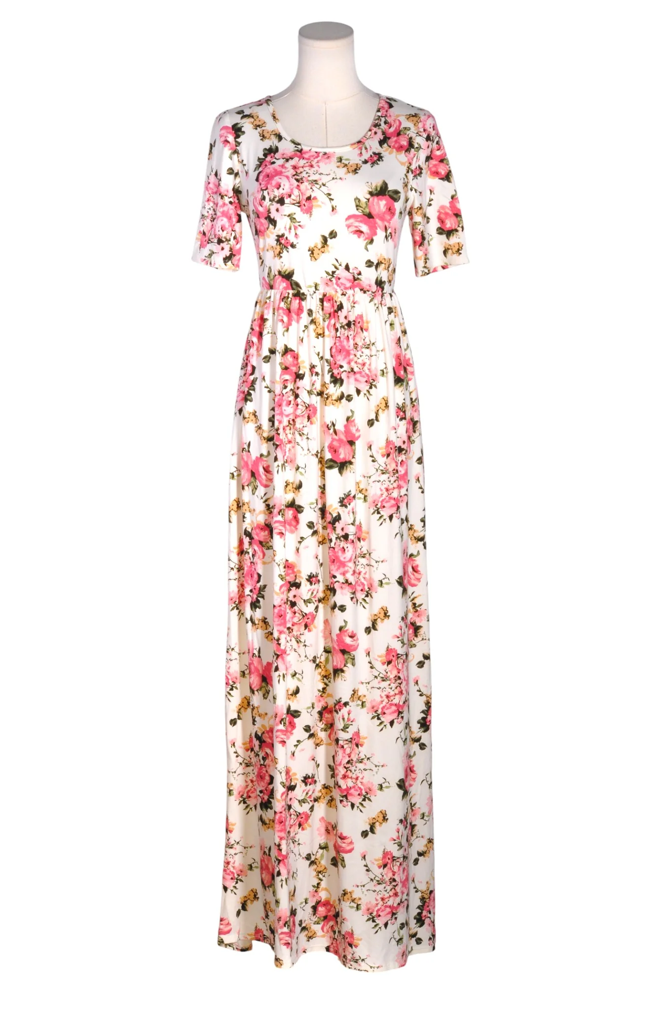 MIKAROSE Women Maxi Dresses Regular fit in Pink - XS