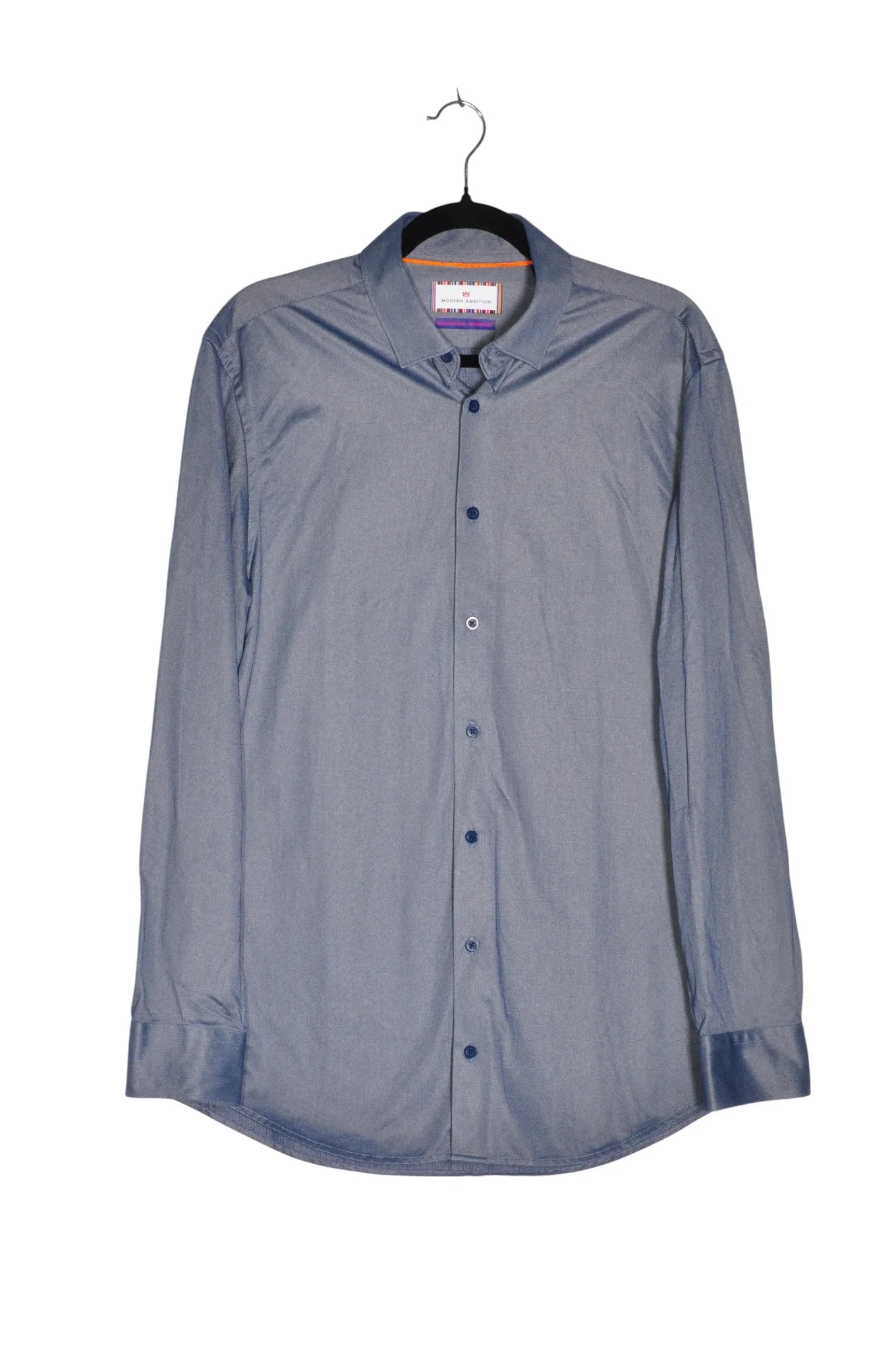 MODERN AMBITION Men Button Down Tops Regular fit in Gray - M