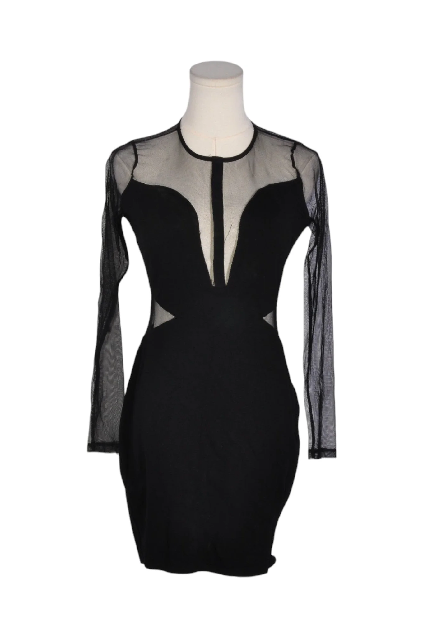 MONTEAU Women Bodycon Dresses Regular fit in Black - M