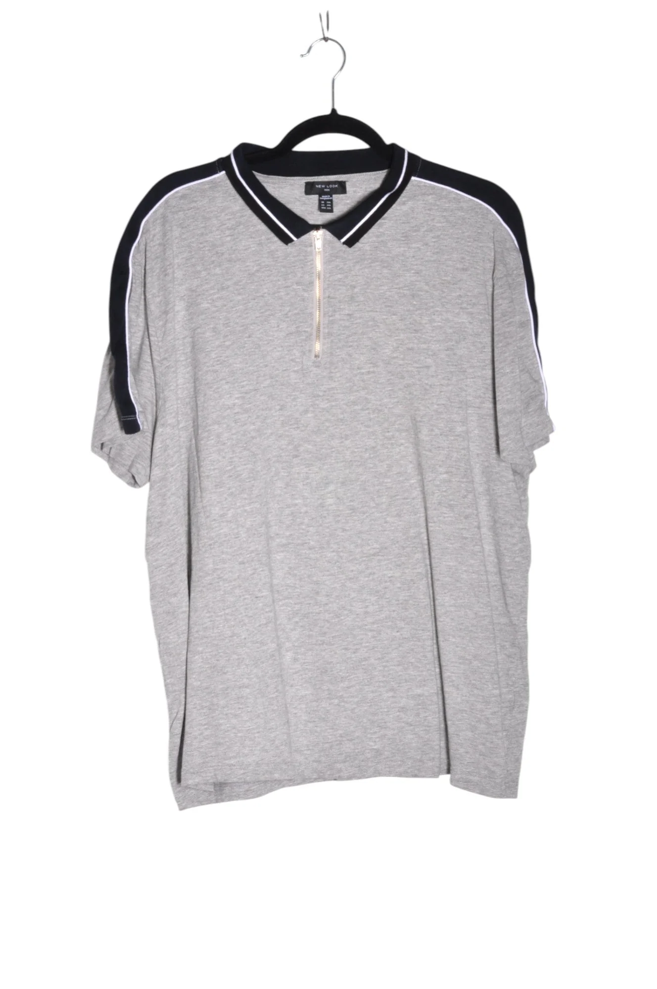 NEW LOOK Men T-Shirts Regular fit in Gray - XXL