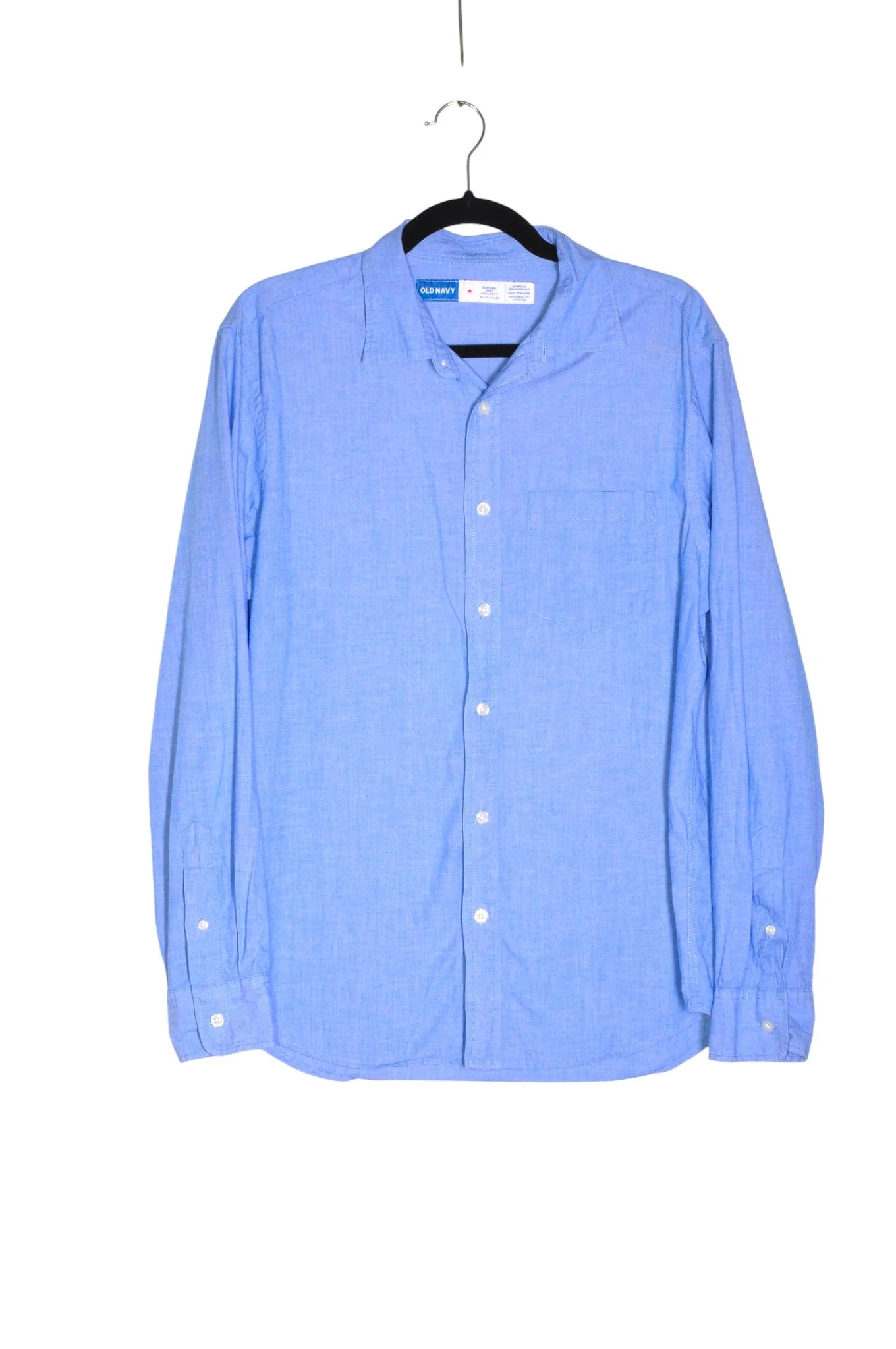 OLD NAVY Men Button Down Tops Regular fit in Blue - M