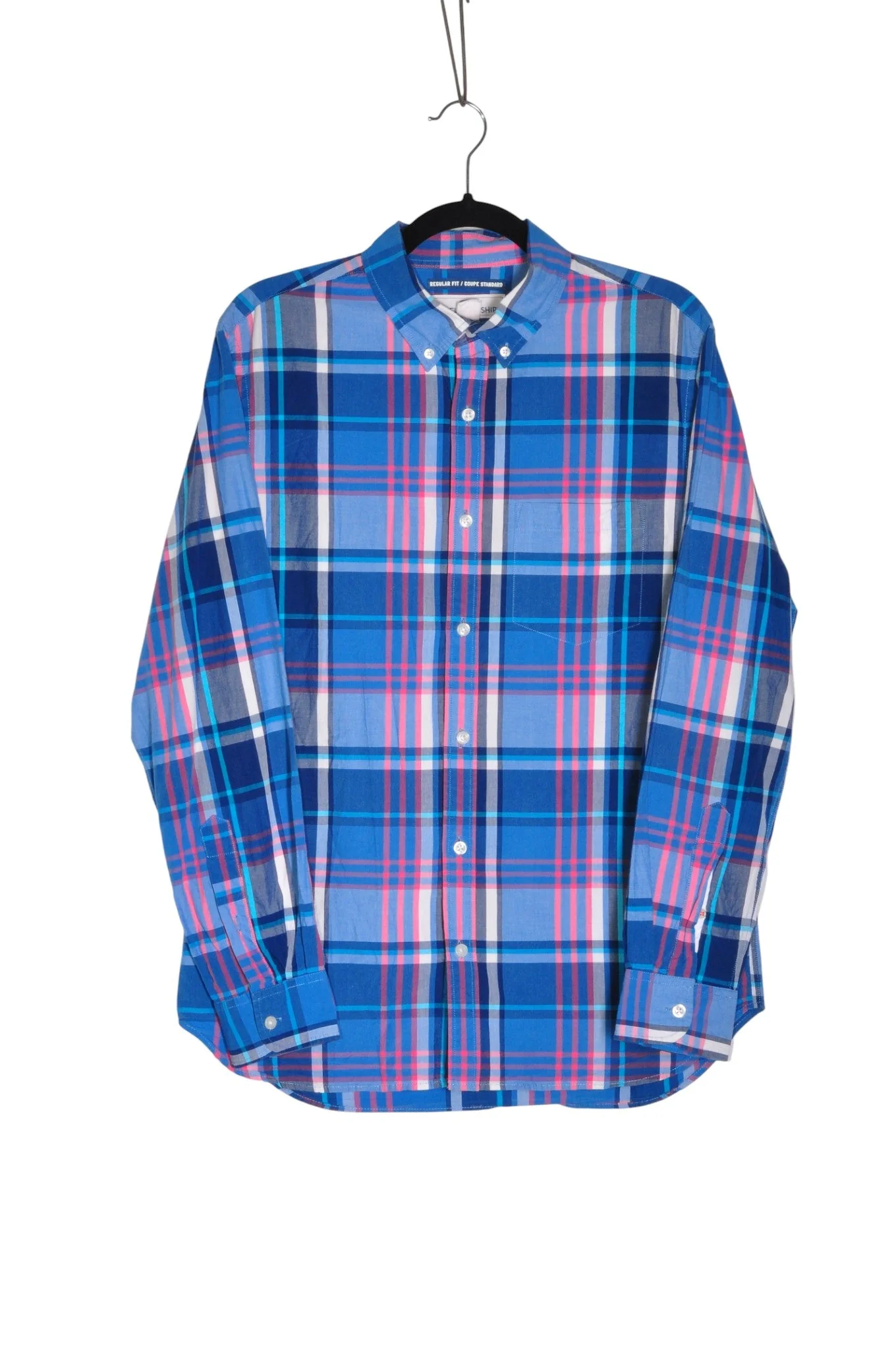 OLD NAVY Men Button Down Tops Regular fit in Blue - M