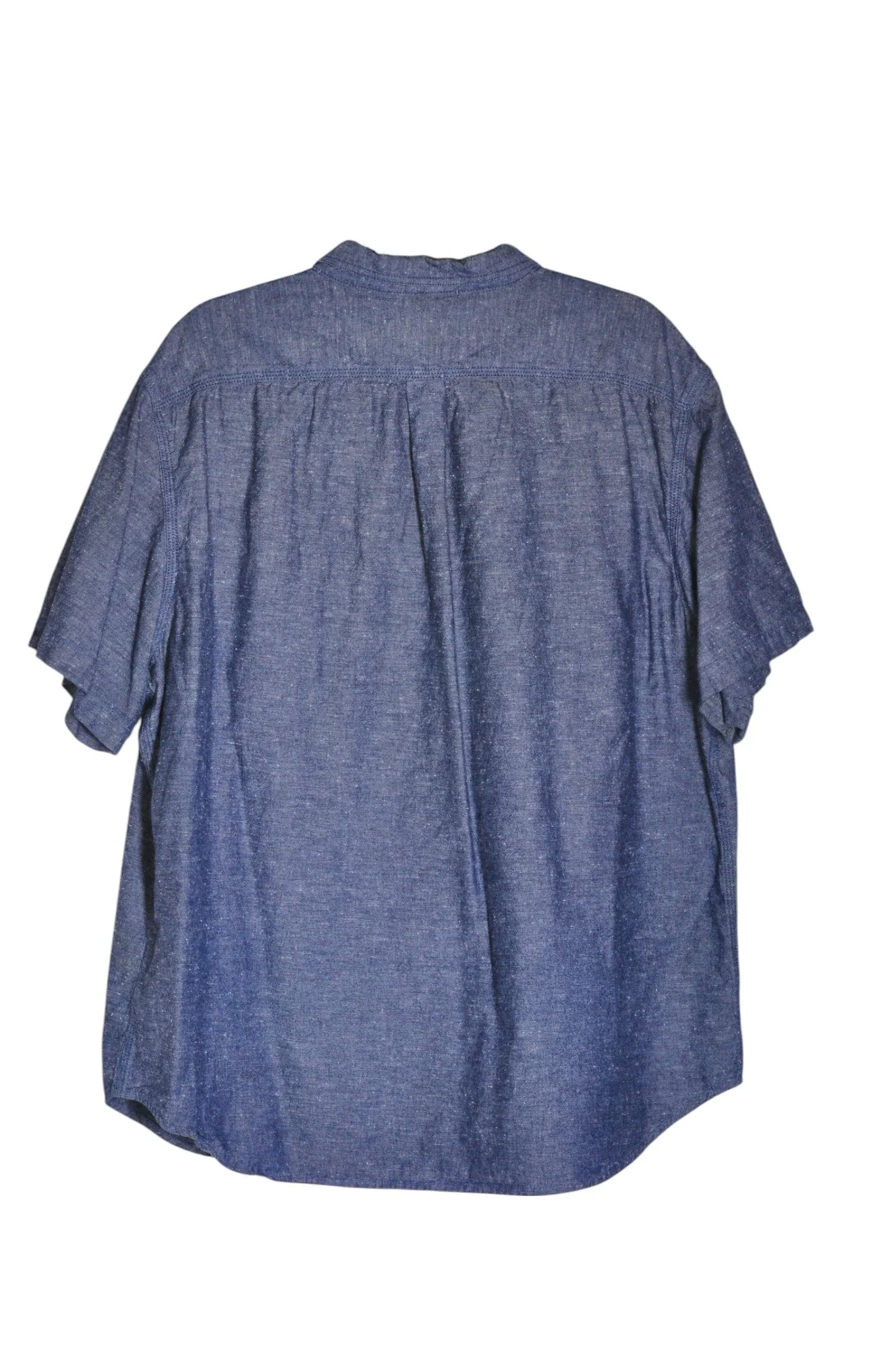 OLD NAVY Men Button Down Tops Regular fit in Blue - XXL - Image 2