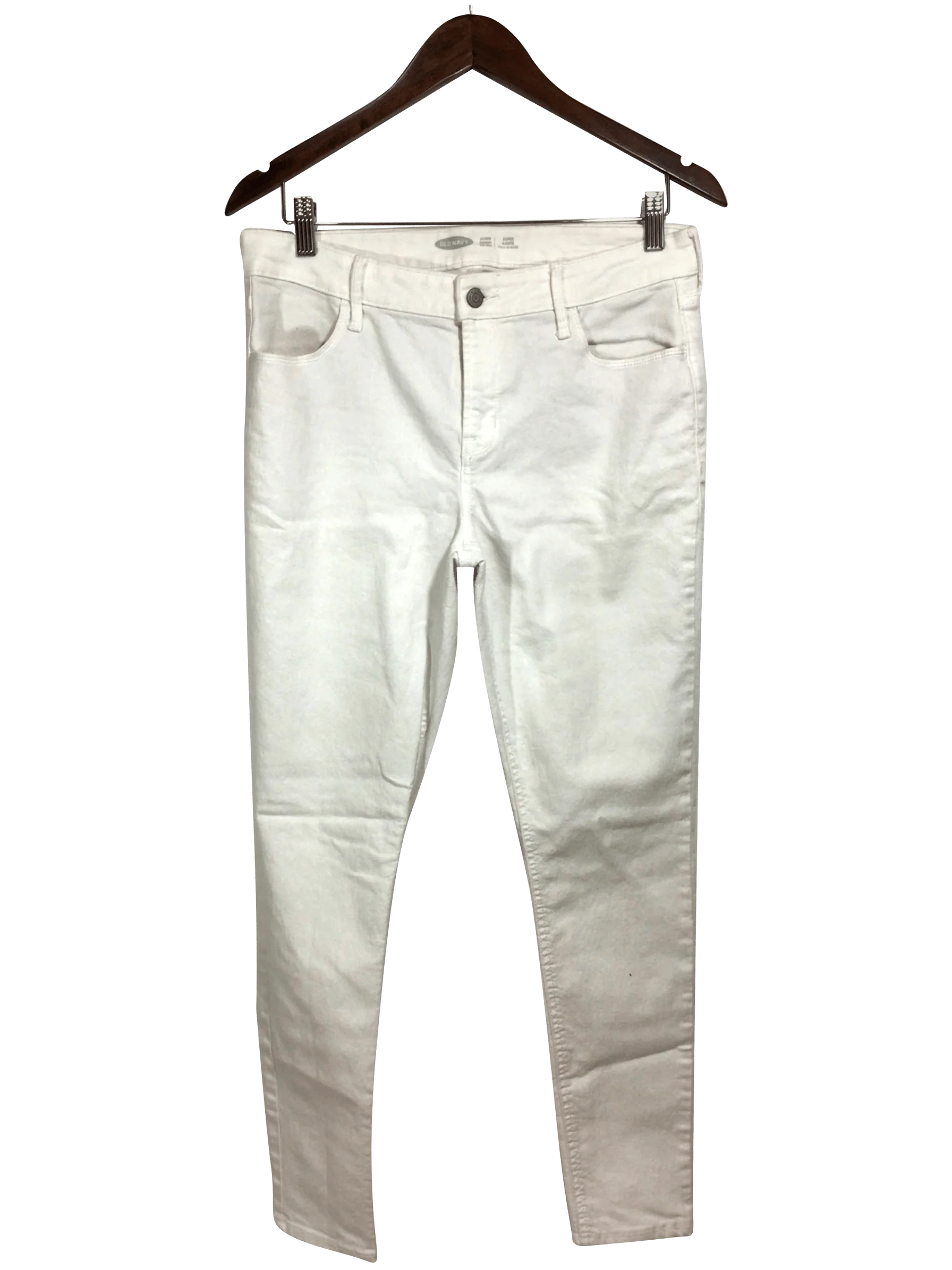 OLD NAVY Regular fit Straight-legged Jeans in White - 12