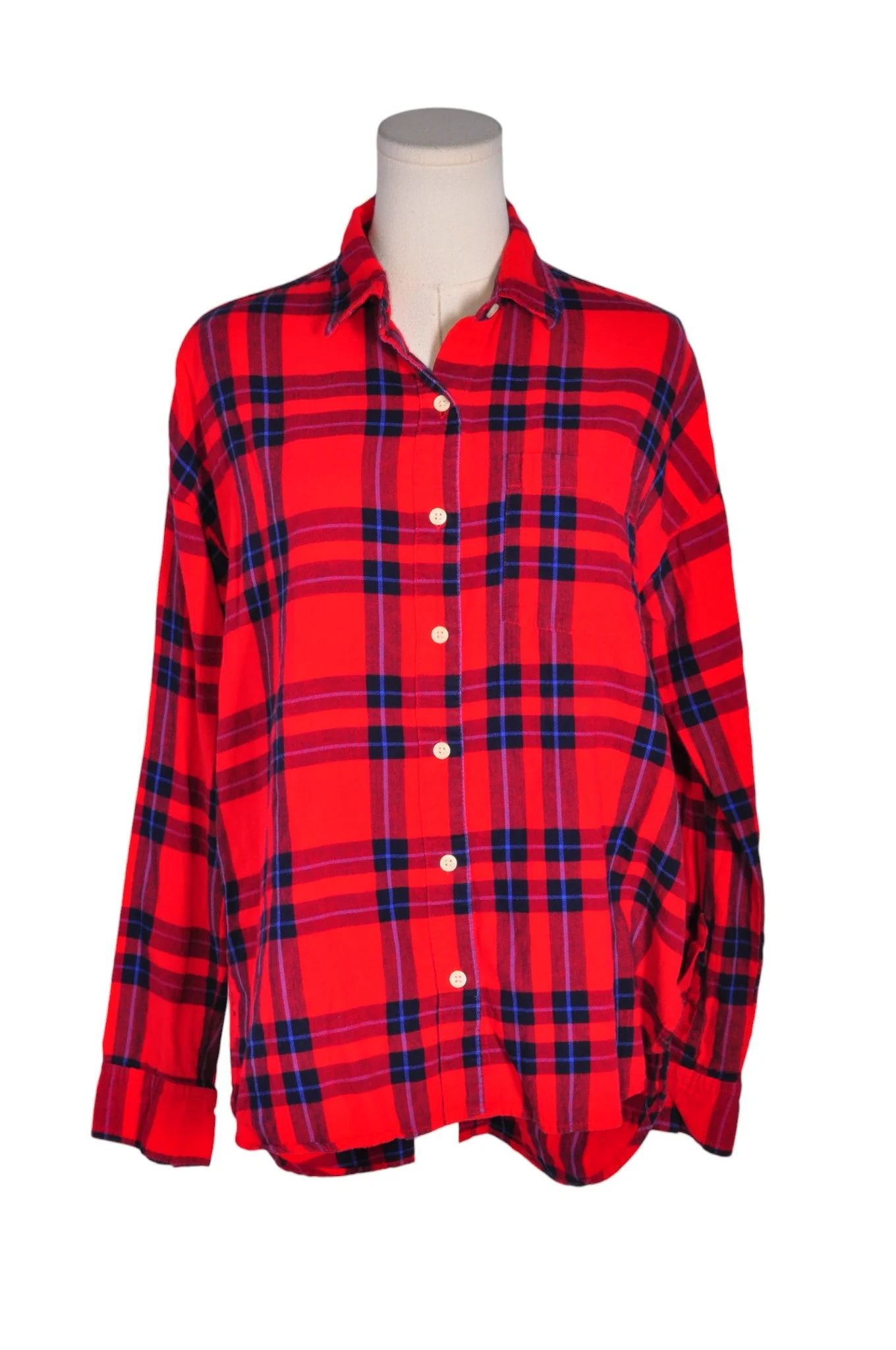 OLD NAVY Women Button Down Tops Regular fit in Red - S