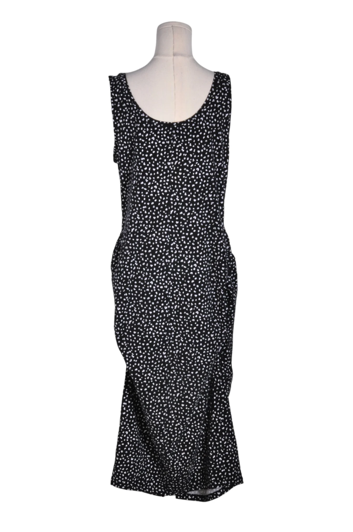 OLD NAVY Women Maxi Dresses Regular fit in Black - L - Image 2