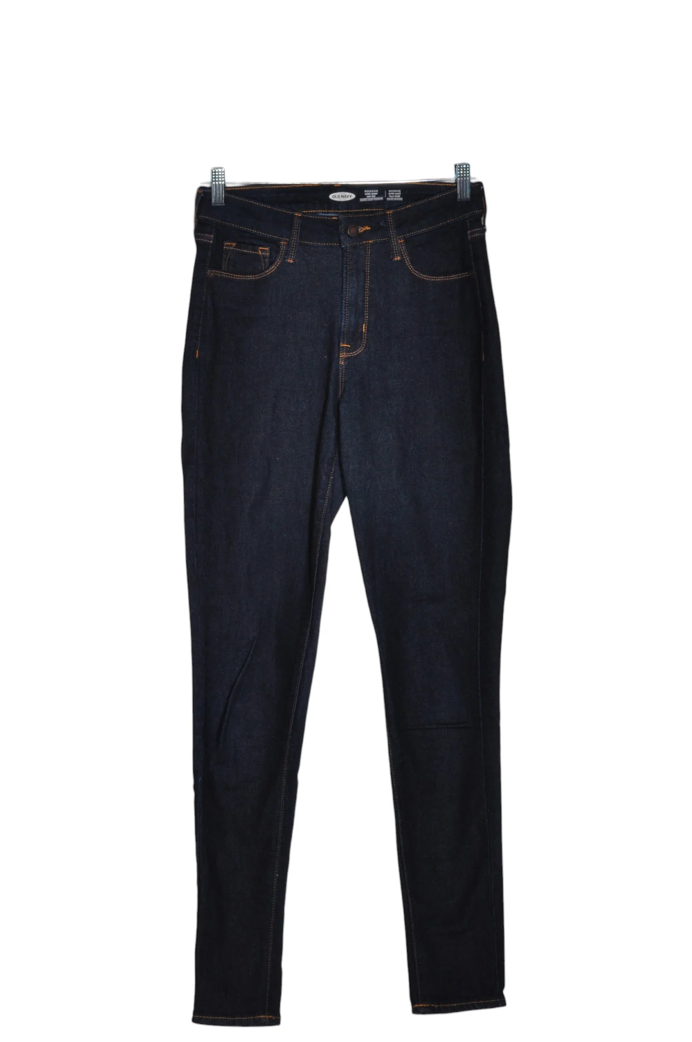 OLD NAVY Women Straight-Legged Jeans Regular fit in Blue - 4