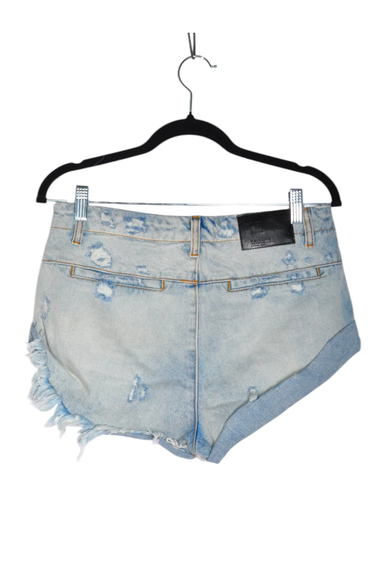 ONE TEASPOON Women Denim Shorts Regular fit in Blue - 26 - Image 2