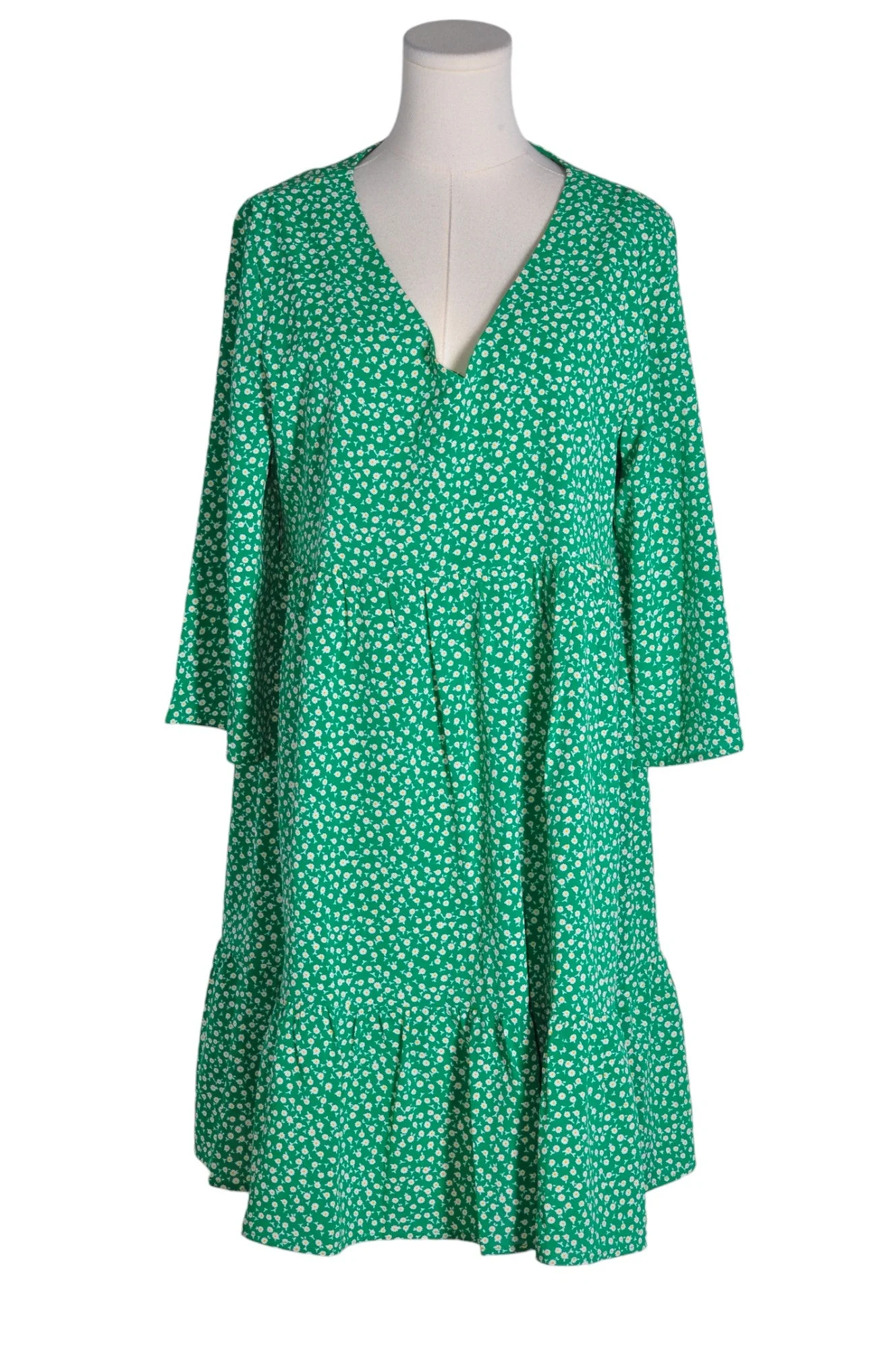 ORB Women A-Line Dresses Regular fit in Green - M
