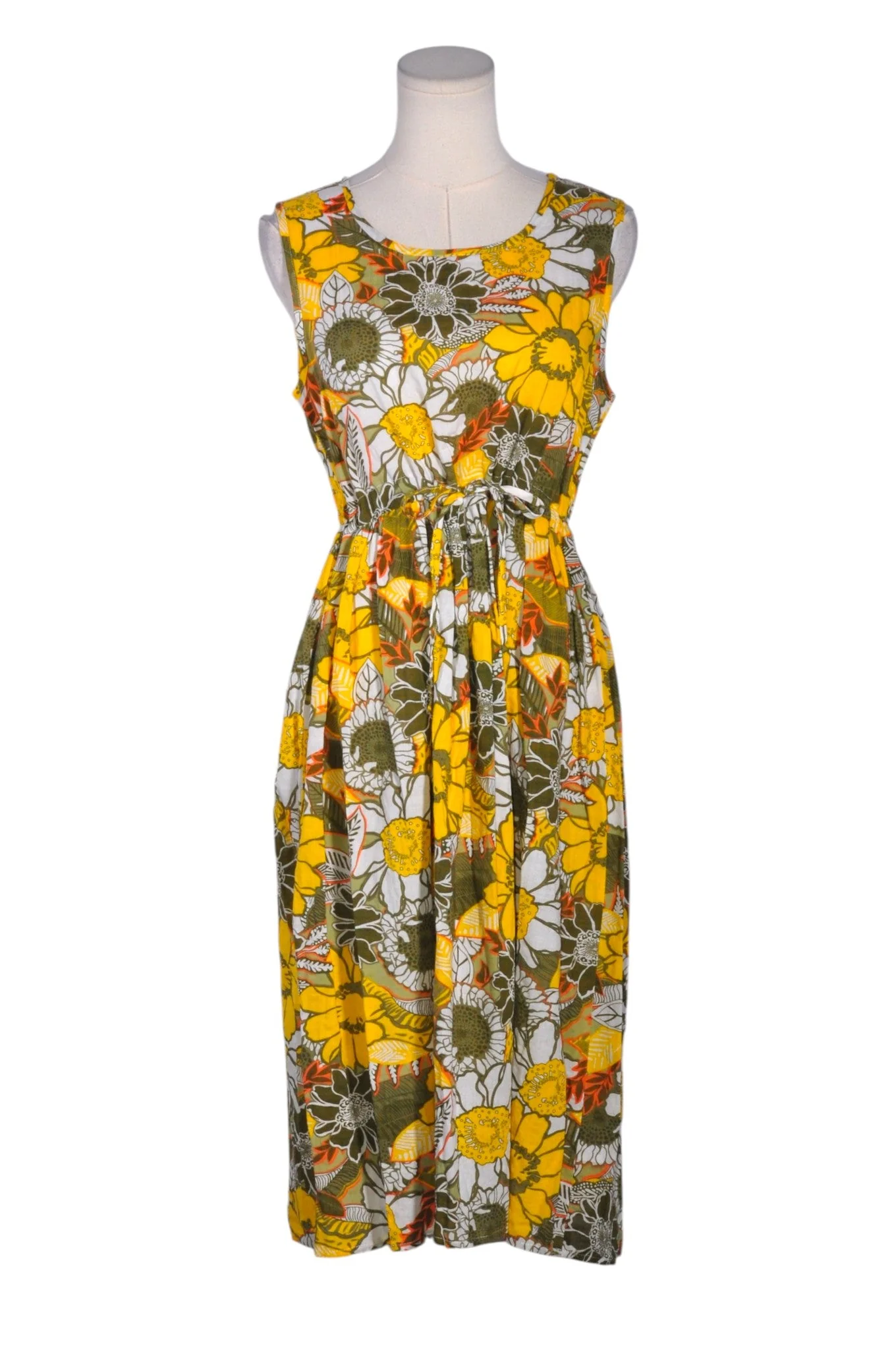 PAPILLON Women Fit & Flare Dresses Regular fit in Yellow - S