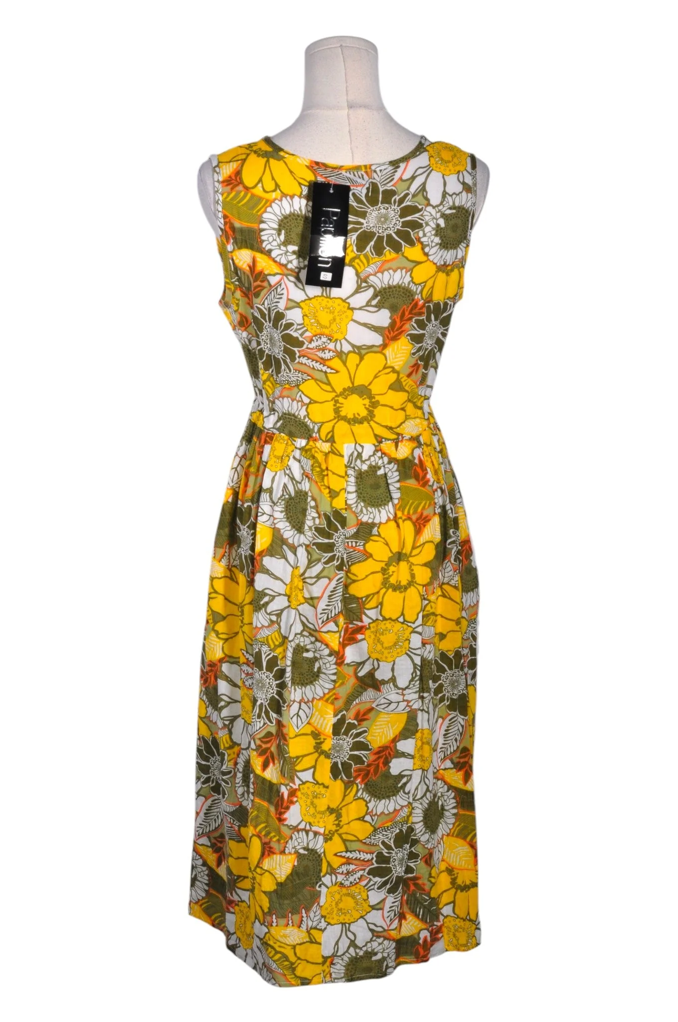 PAPILLON Women Fit & Flare Dresses Regular fit in Yellow - S - Image 2