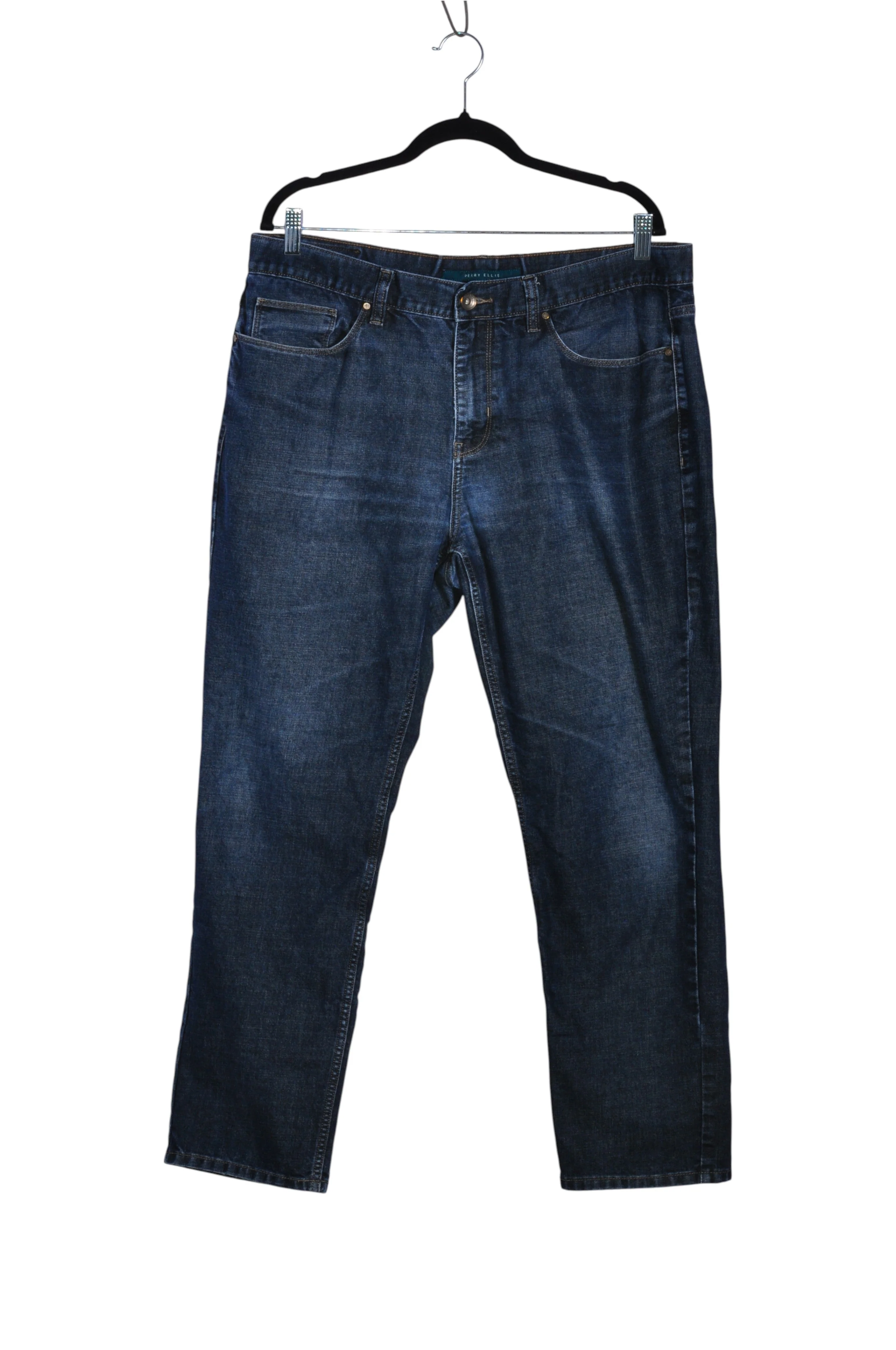 PERRY ELLIS Men Straight-Legged Jeans Regular fit in Blue - 38