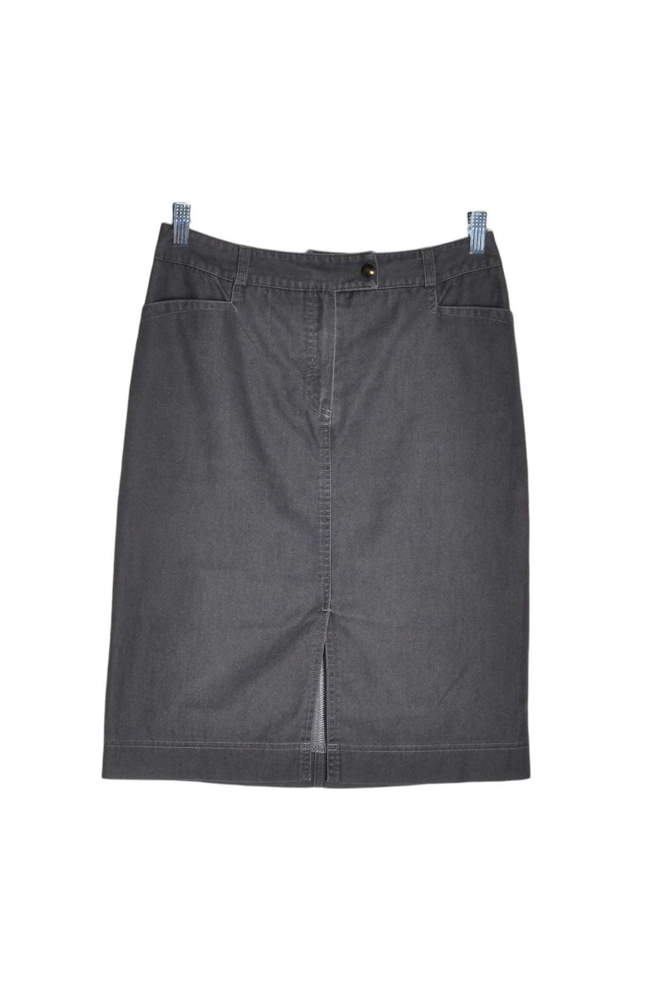 PLUM Women Denim Skirts Regular fit in Black - M