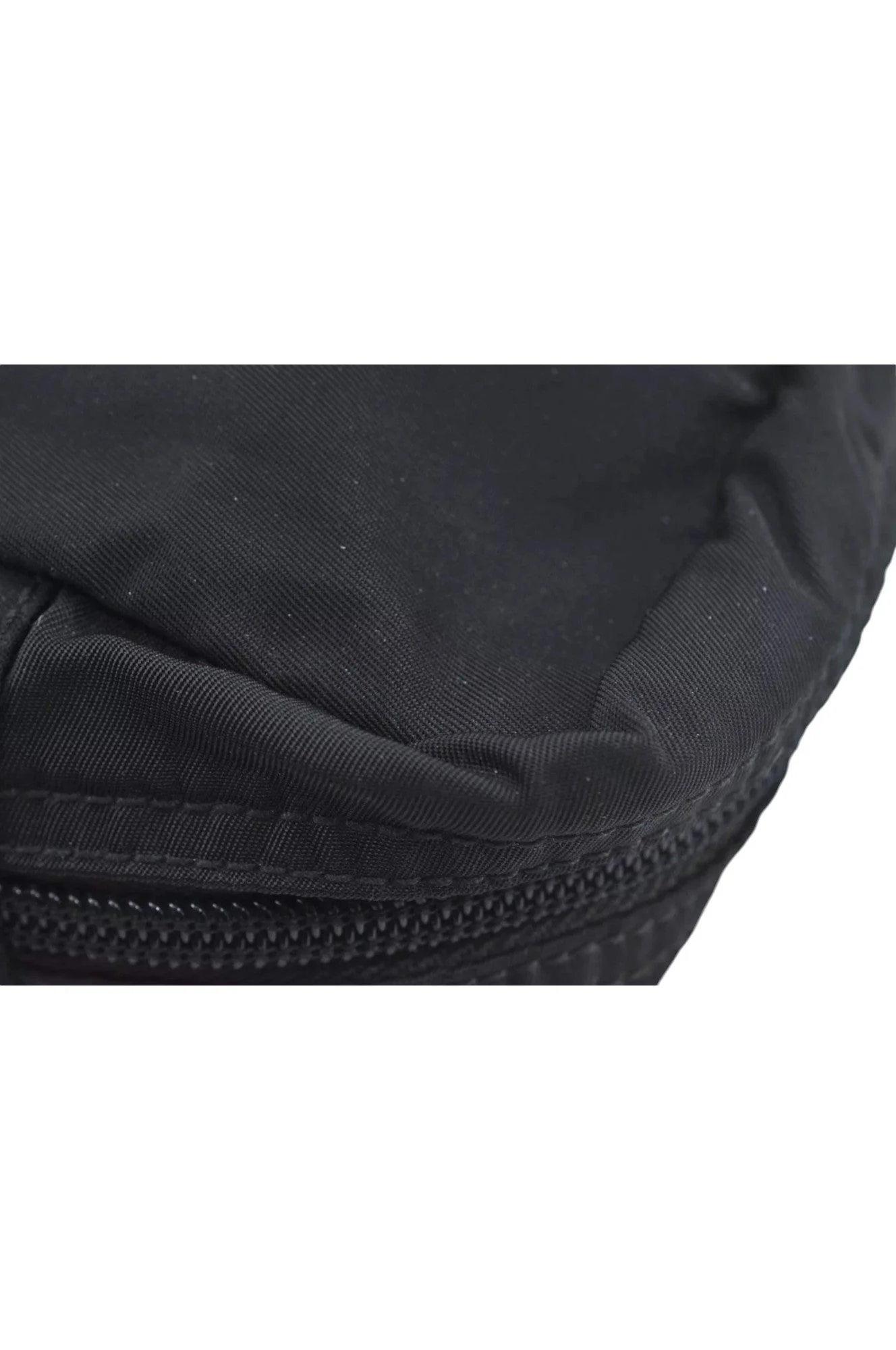 PRADA Nylon Leather Pouch Purse Black 3978K - Image 17
