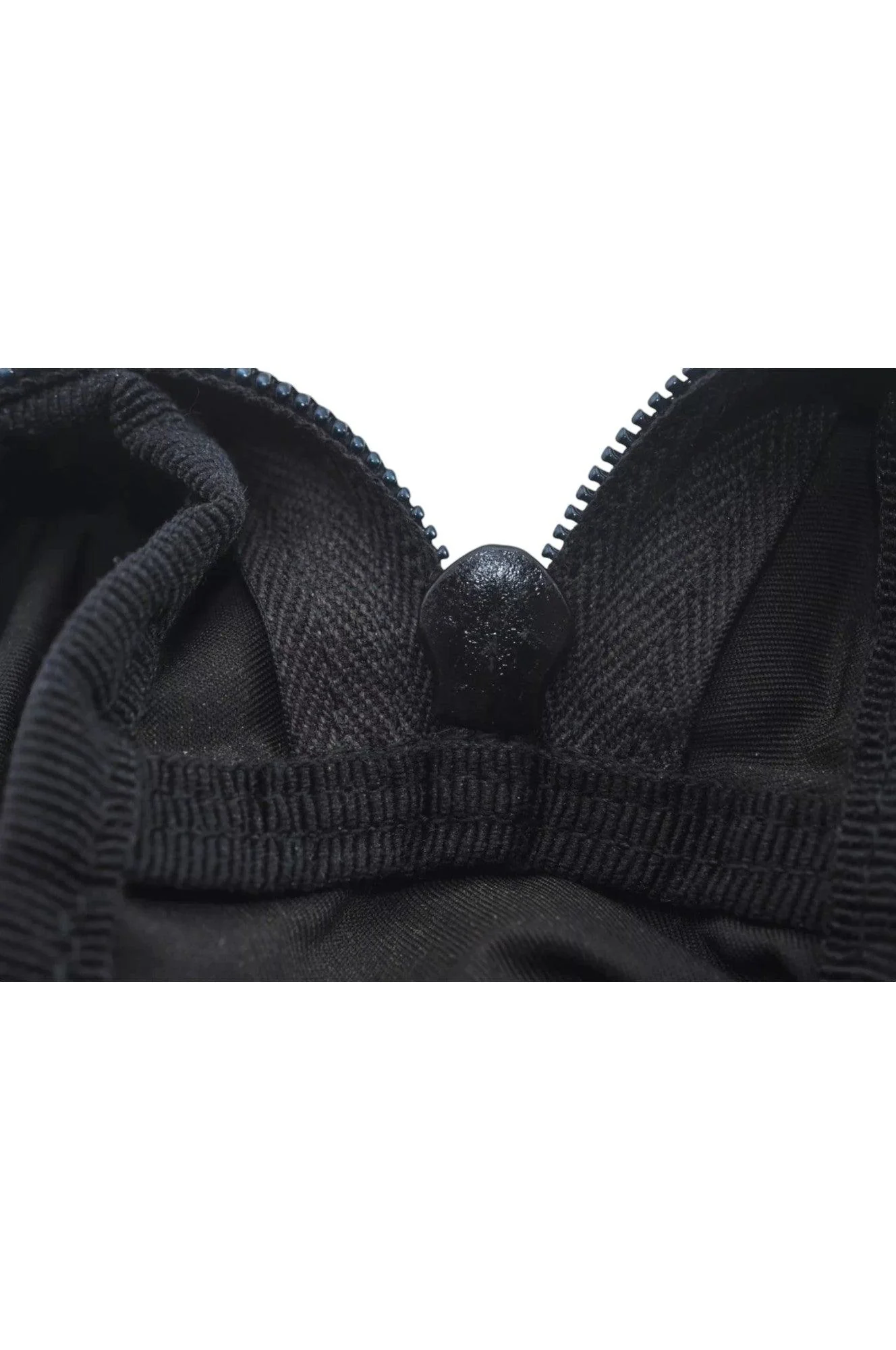 PRADA Nylon Leather Pouch Purse Black 3978K - Image 19