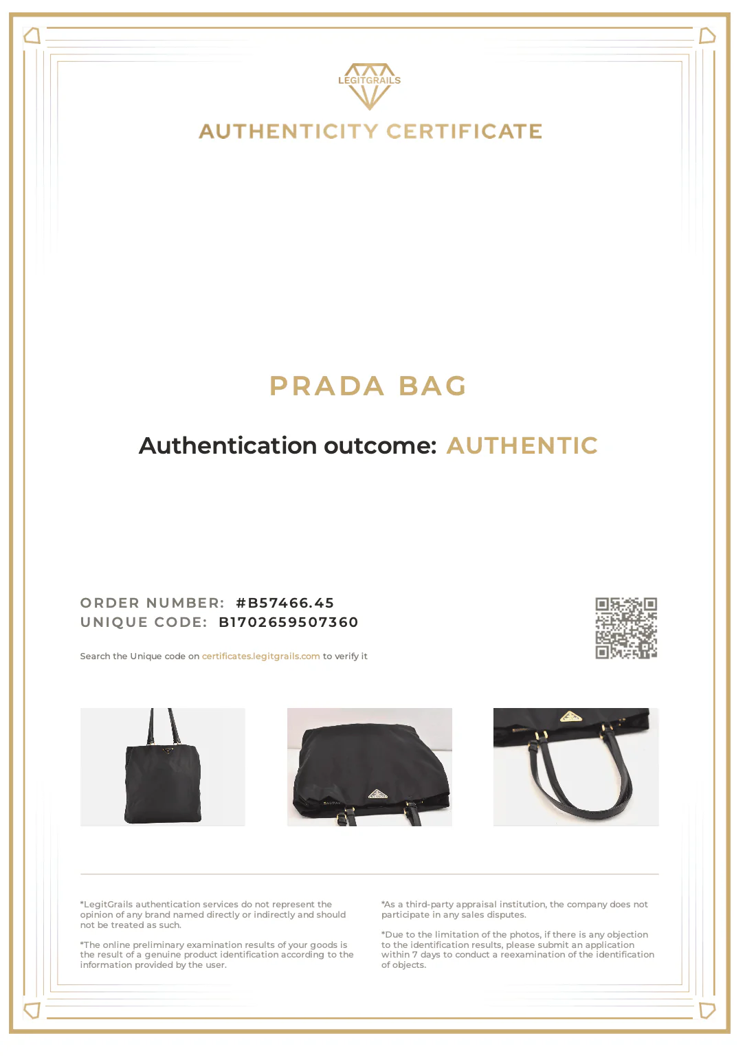 PRADA Vintage Nylon Tessuto Leather Shoulder Bag Purse Black 9107K - Image 25