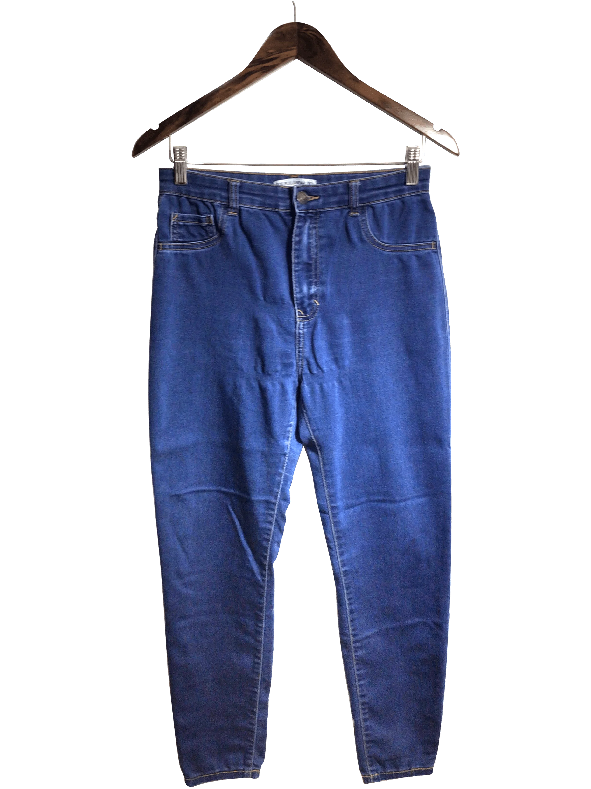 PULL & BEAR Women Straight-Legged Jeans Regular fit in Blue - 40