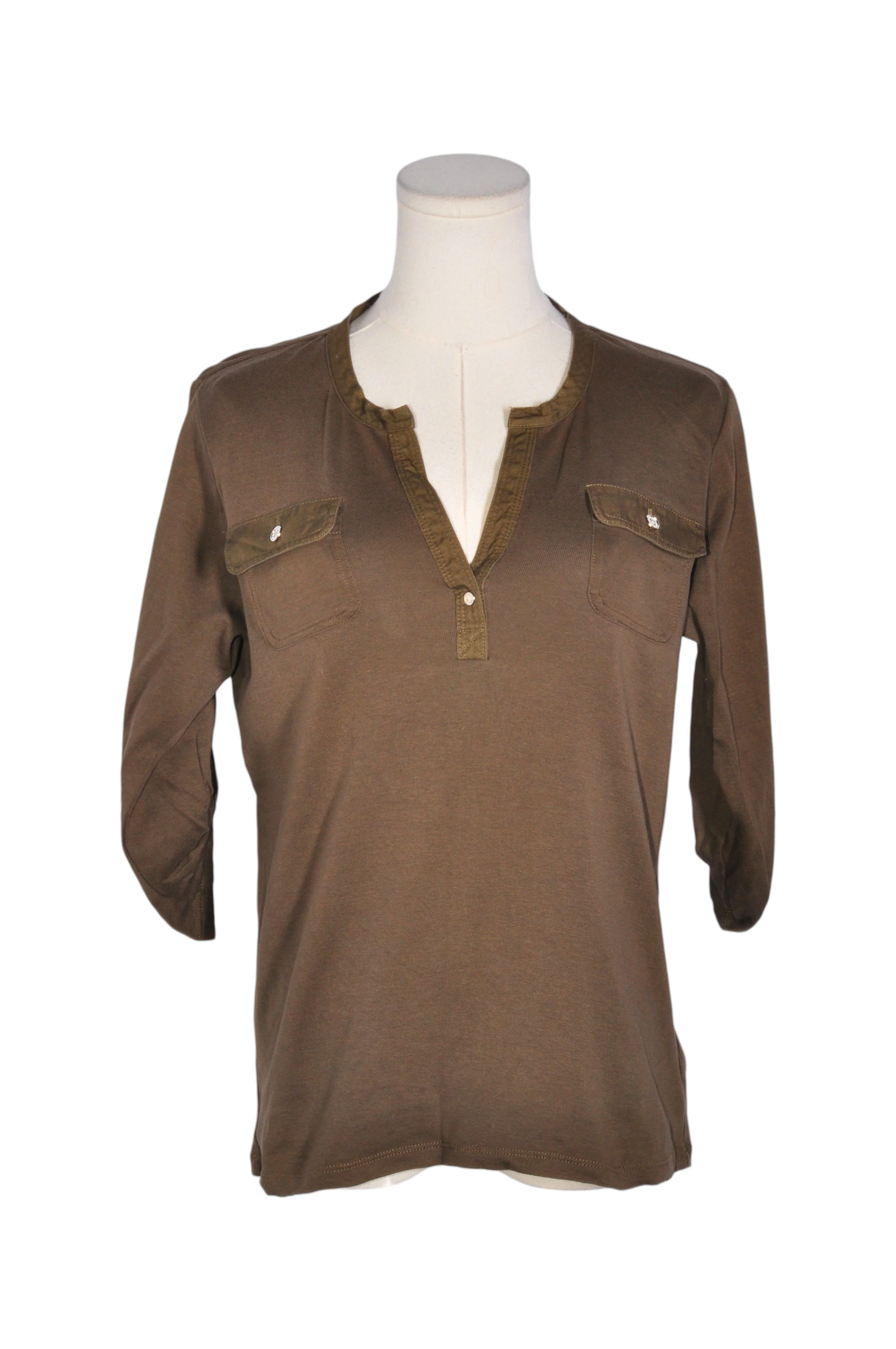 RALPH LAUREN Women Button Down Tops Regular fit in Brown - M