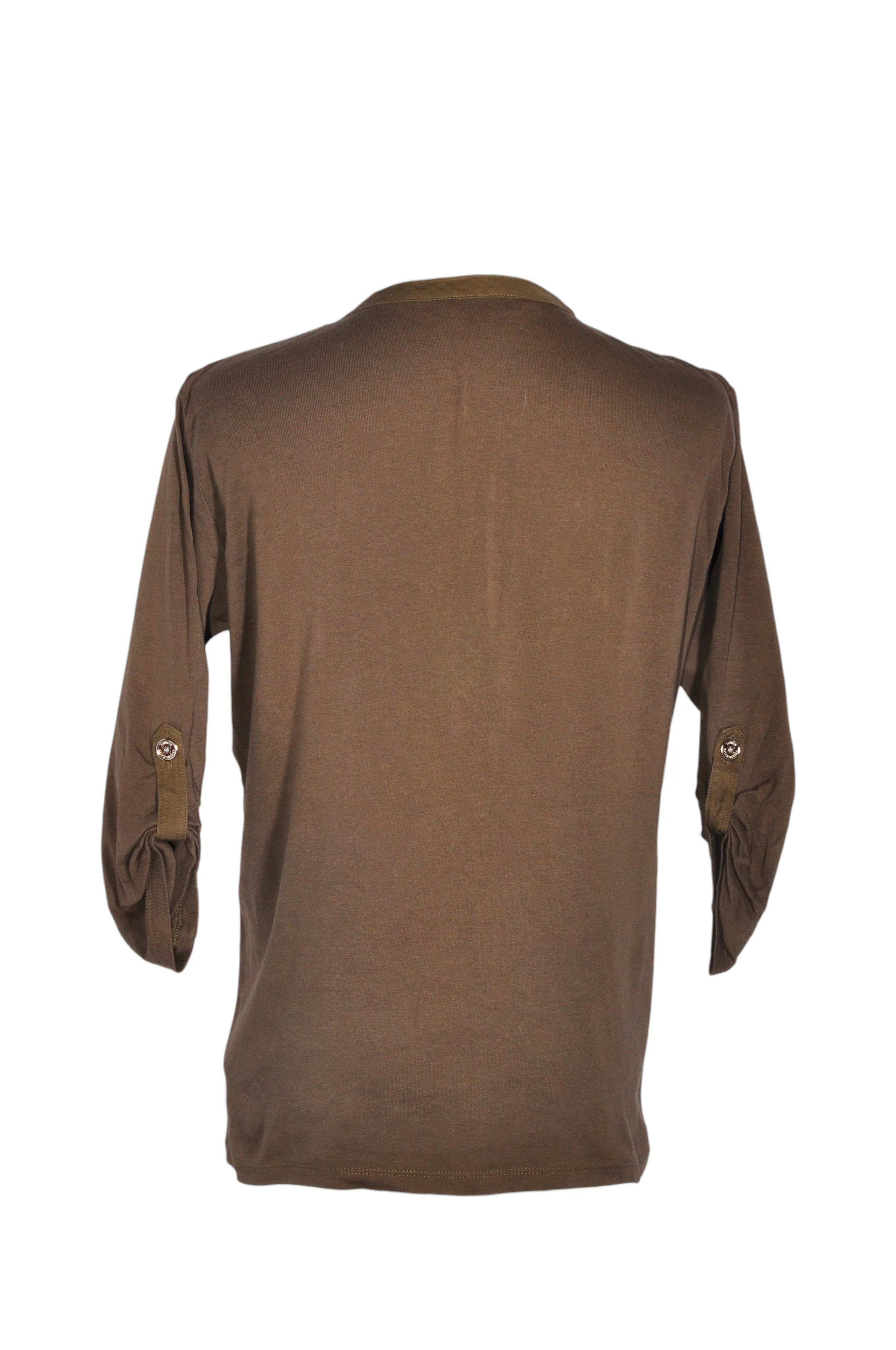 RALPH LAUREN Women Button Down Tops Regular fit in Brown - M - Image 2